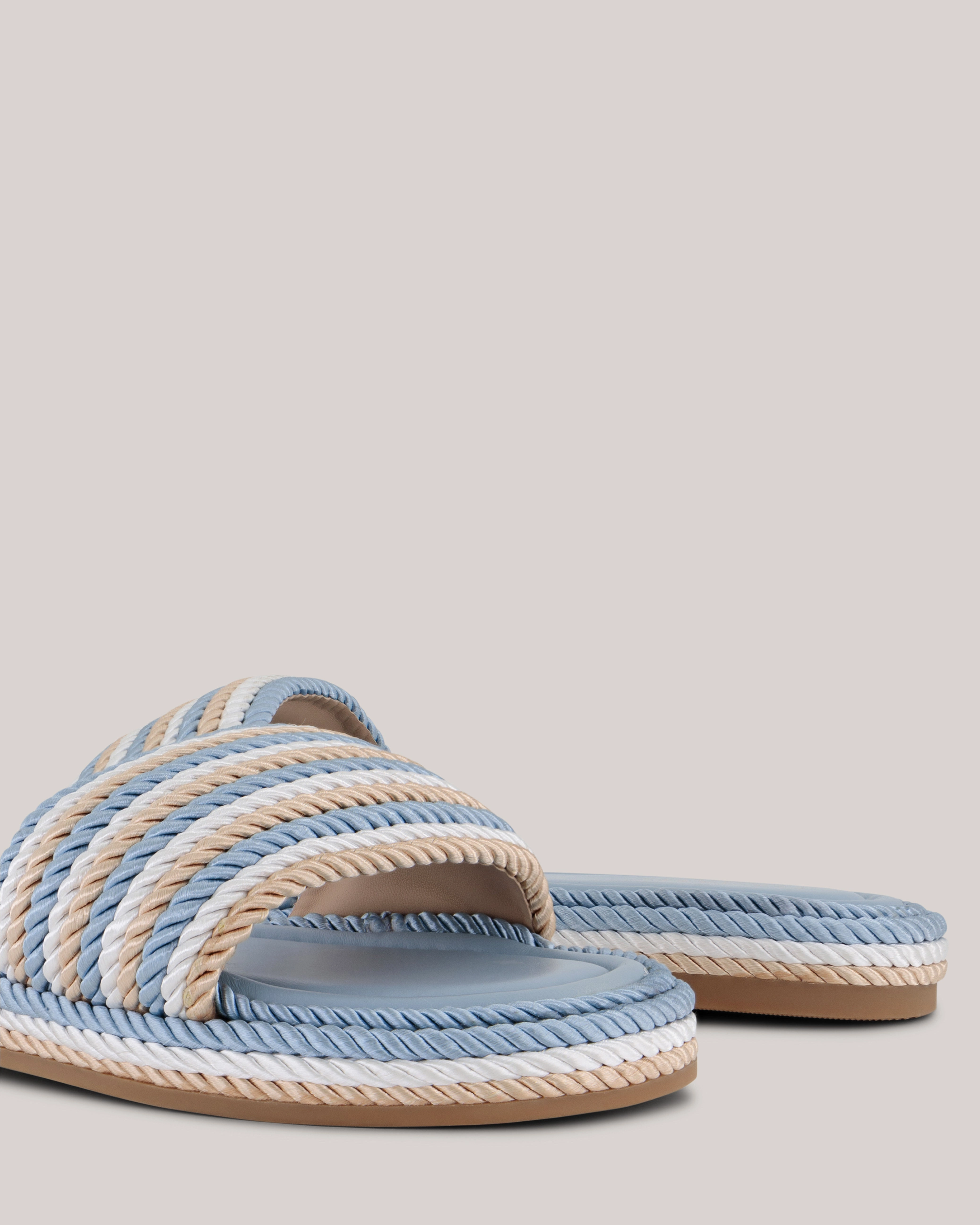 Affordable Designer-inspired Loafers Portea Flat Espadrille Sandal Blue