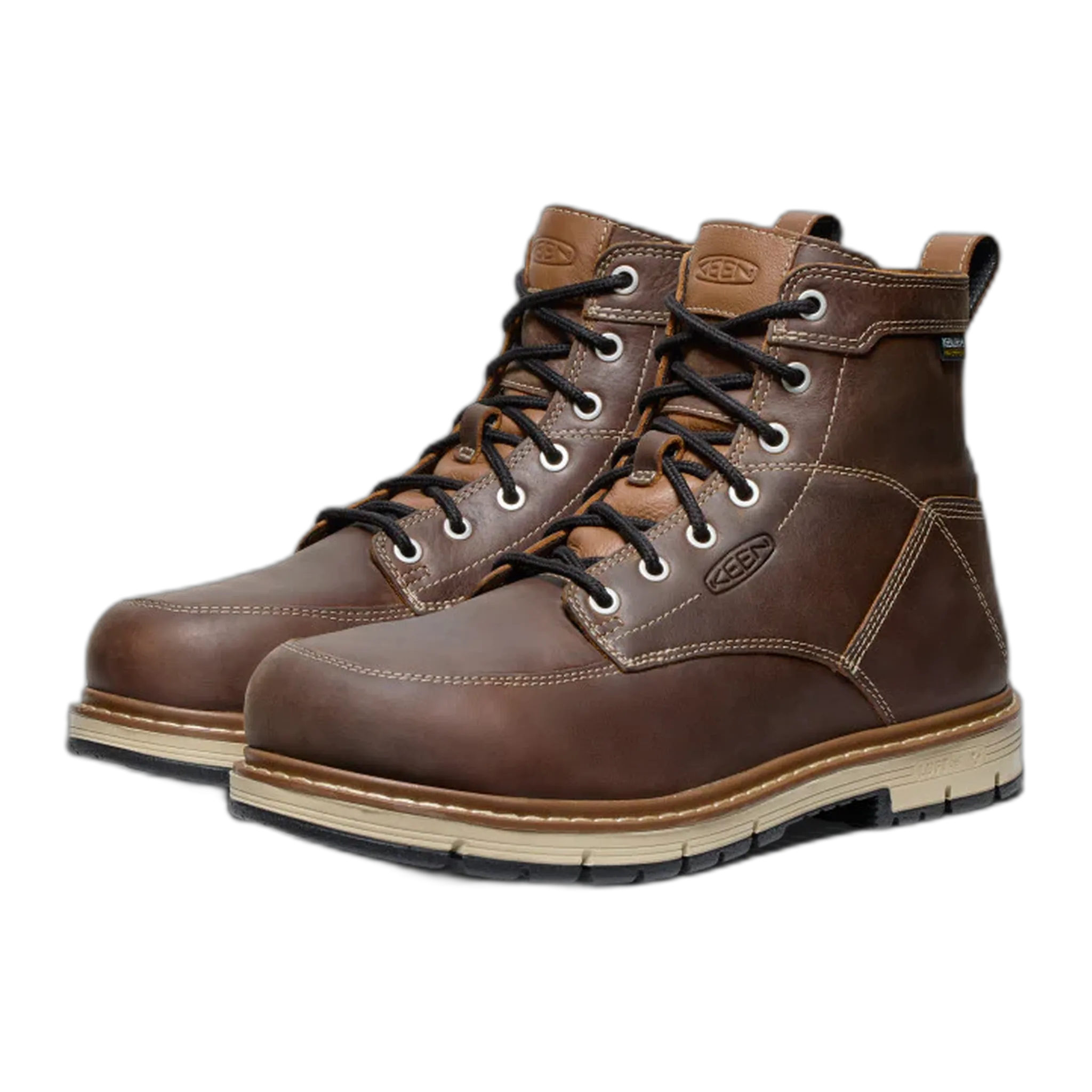 Men's San Jose 6" Waterproof 90 Heel Boot (Aluminum Toe) Work Boots Comp Toe