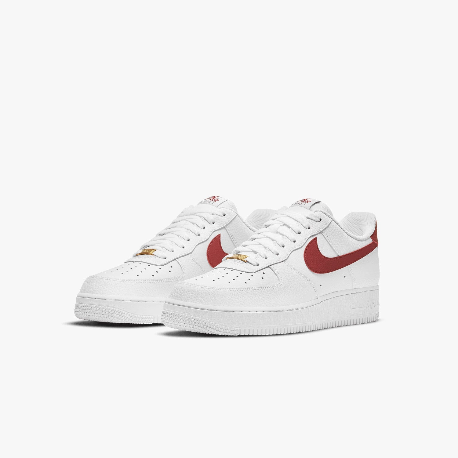 Men's Nike Air Force 1 `07  "WhiteTeam Red" Pegasus Shoes Nike