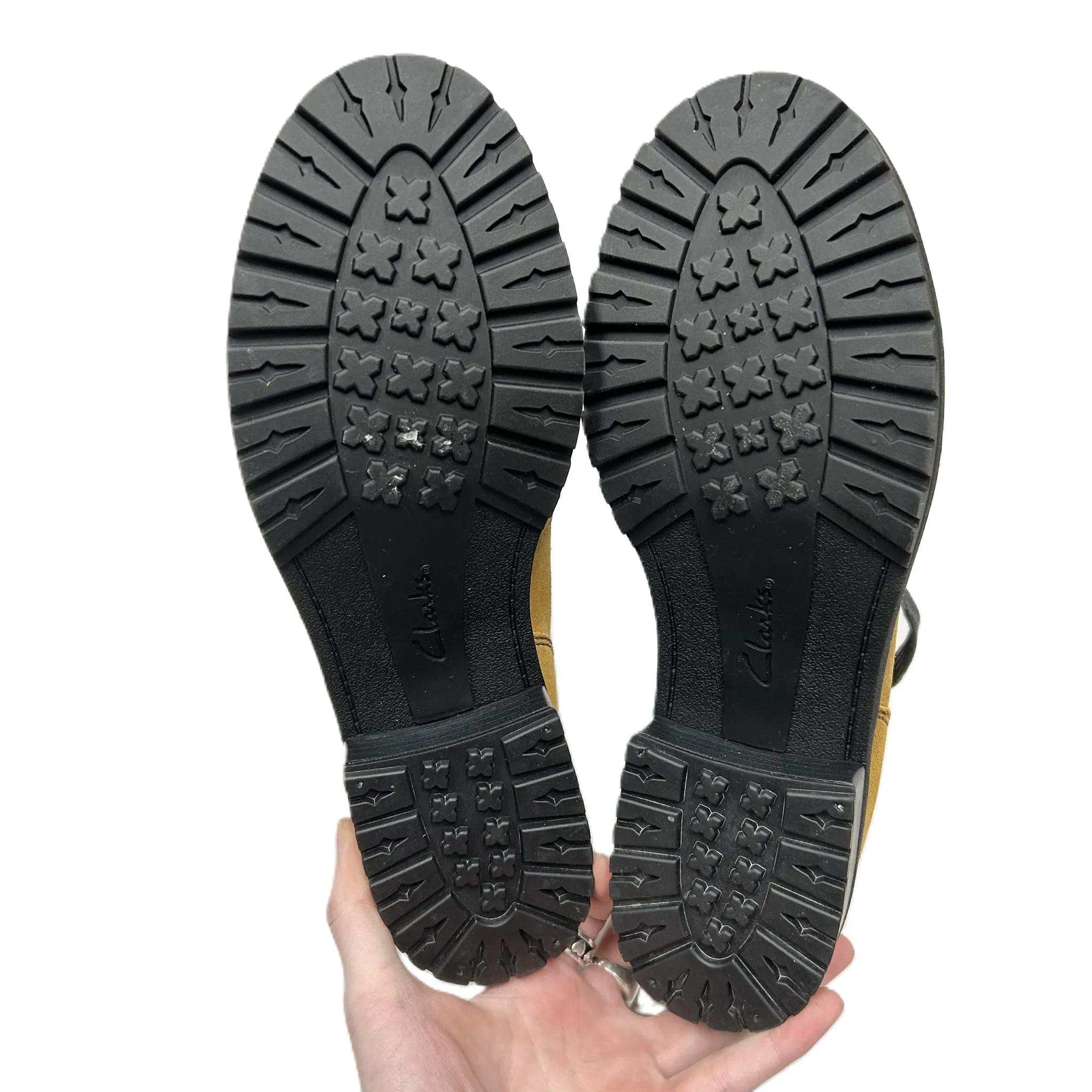 Shopbop Combat Boots Boots Combat By Clarks In Tan, Size: 8.5