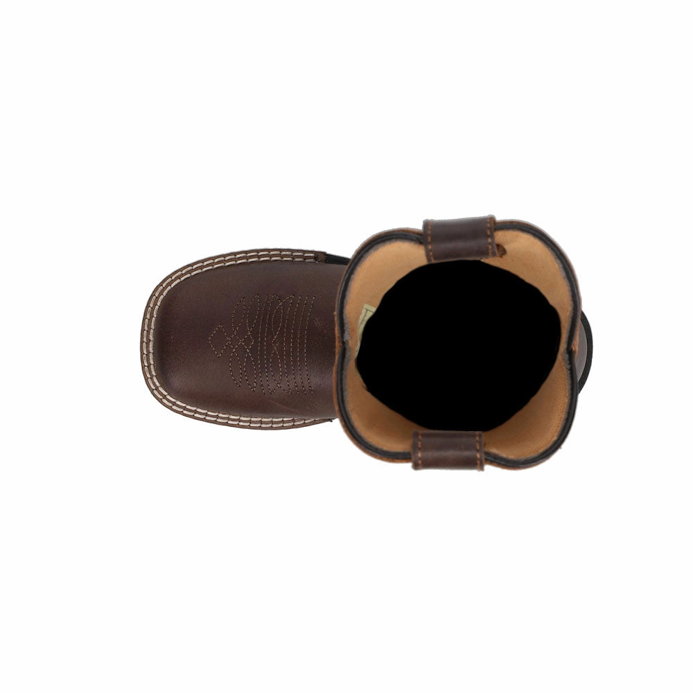 Monterey Square Toe Cowboy Boots (Little Kid) Guidi Boots