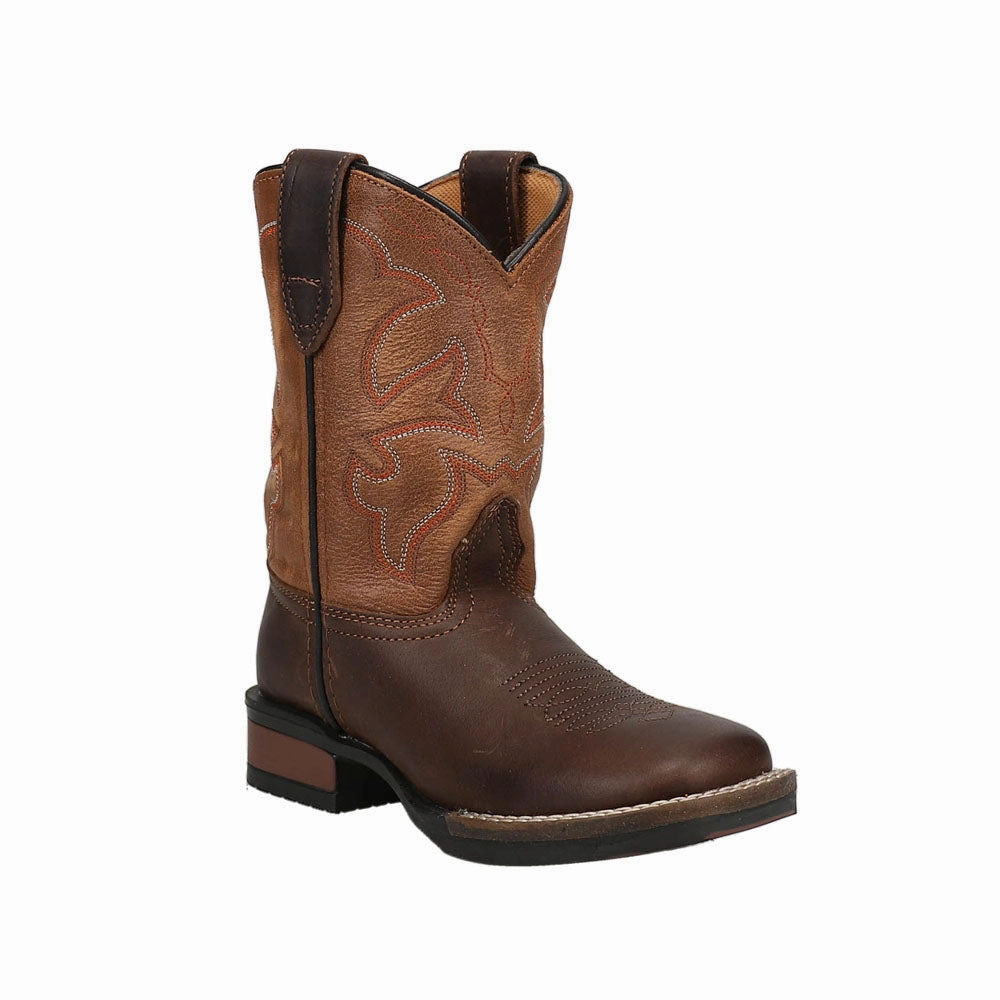 Boots Of The Crusader Oblivion Monterey Square Toe Cowboy Boots (Little Kid)