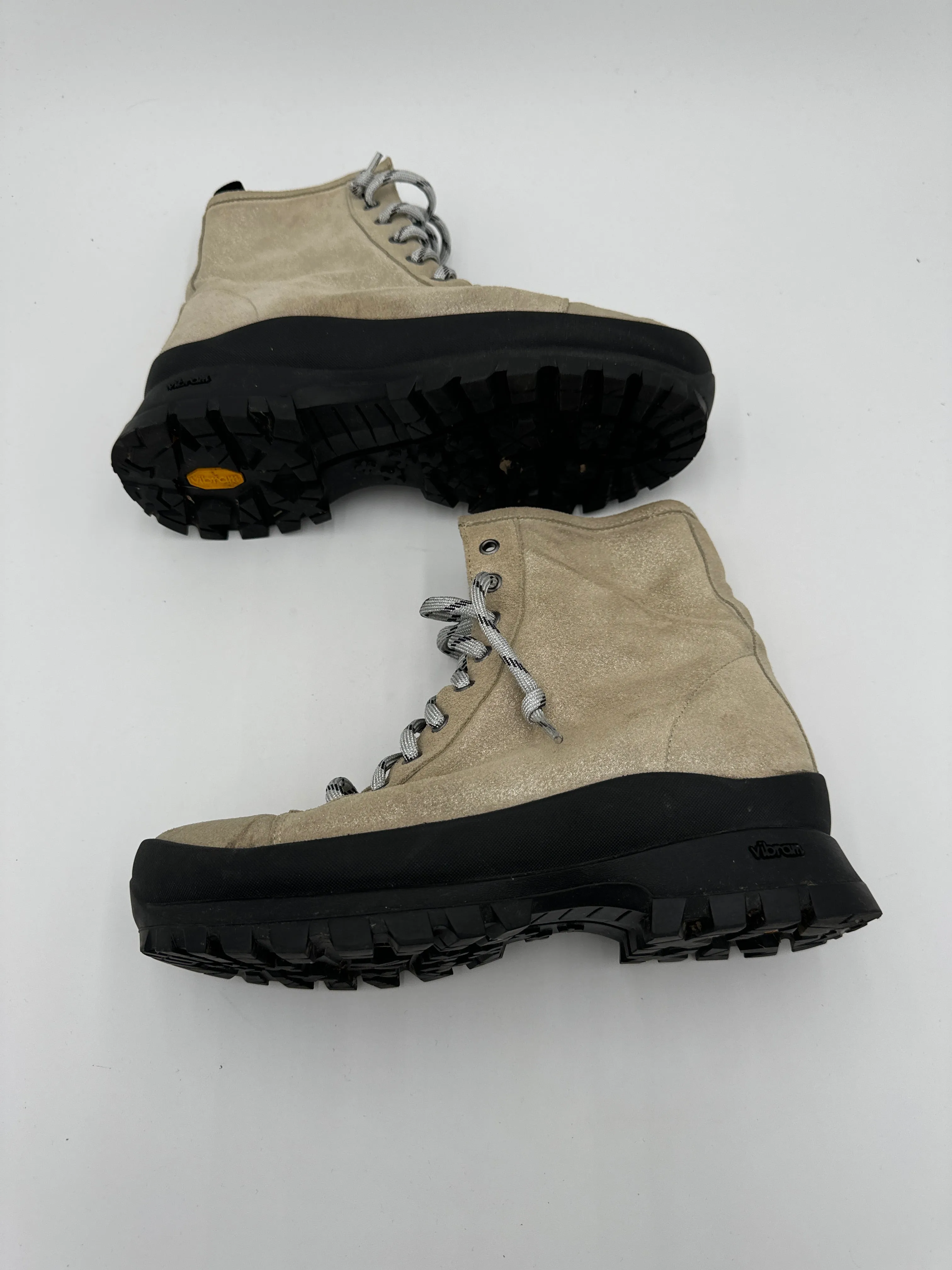 Walk In My Combat Boots Boots Combat By P448 In Gold, Size: 10