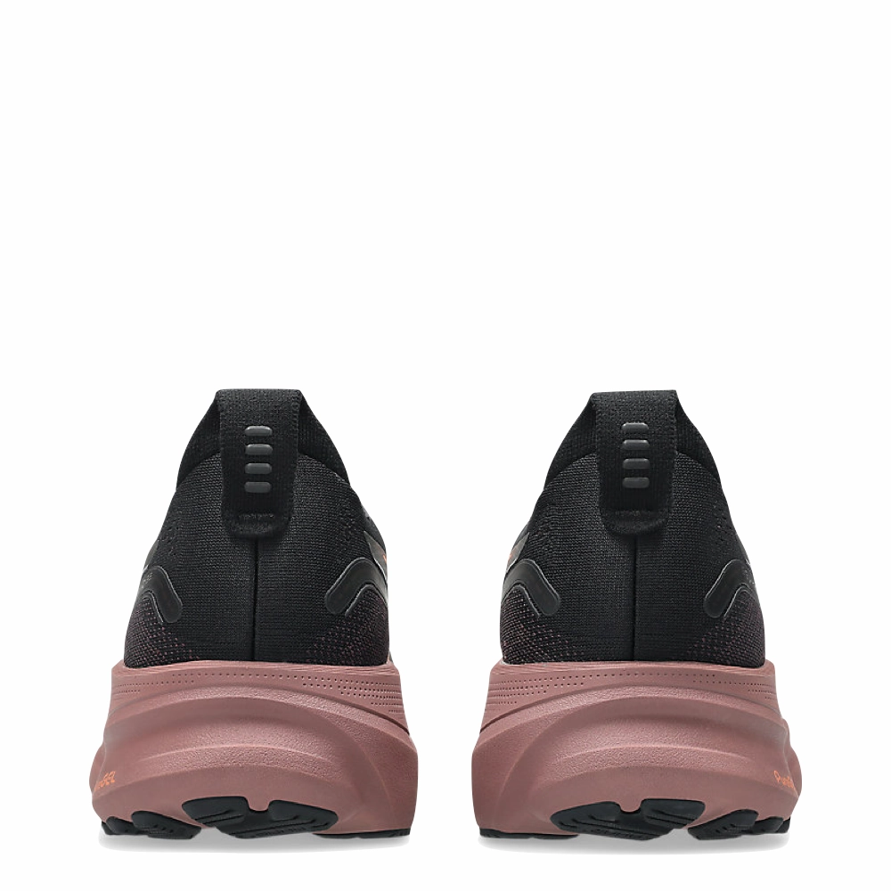 Asics Women's GEL-KAYANO 32 Sneaker in Black/Dark Currant Asics Custom Running Shoes