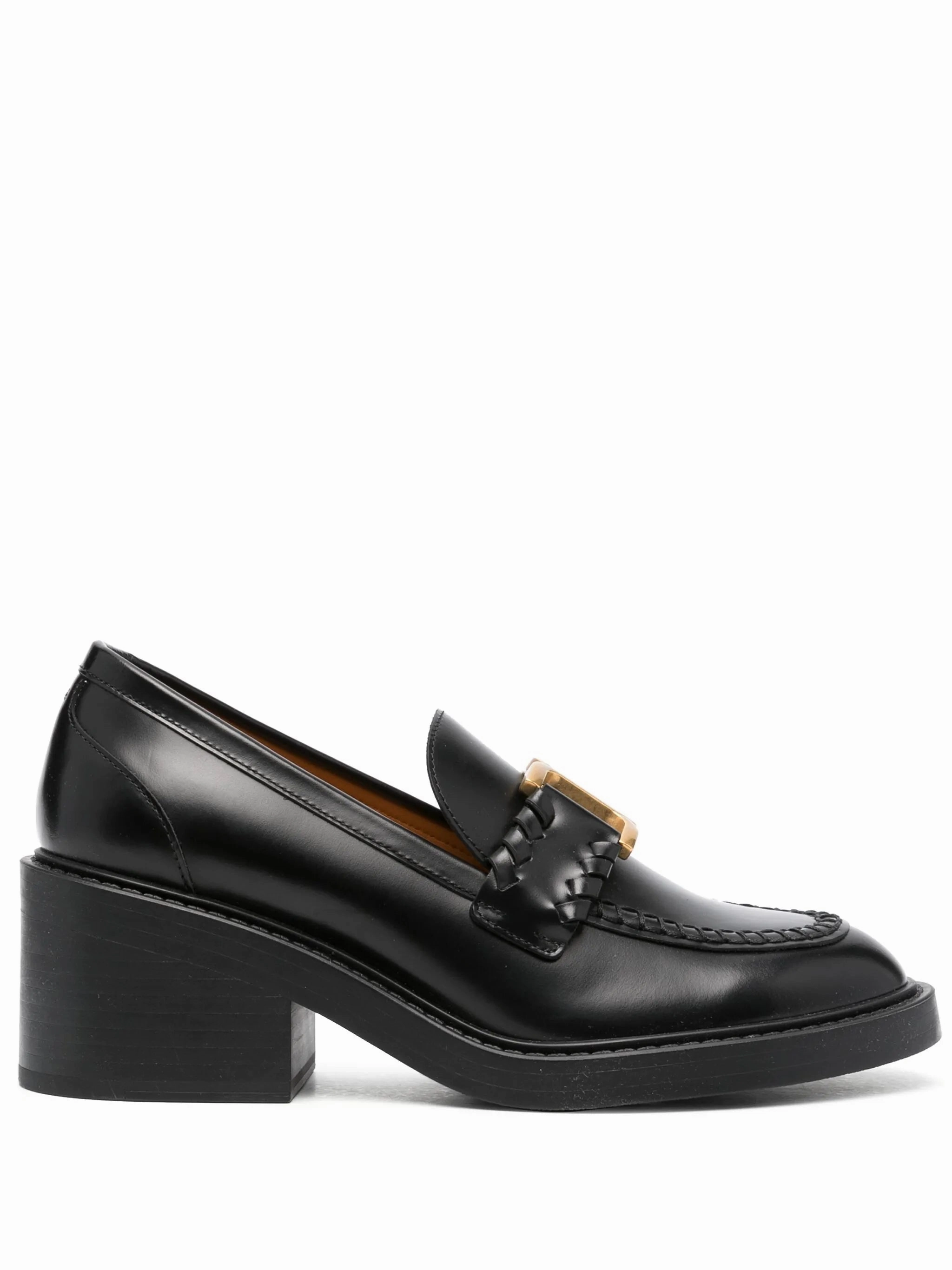 60mm Marcie leather loafers Loafers With Bow