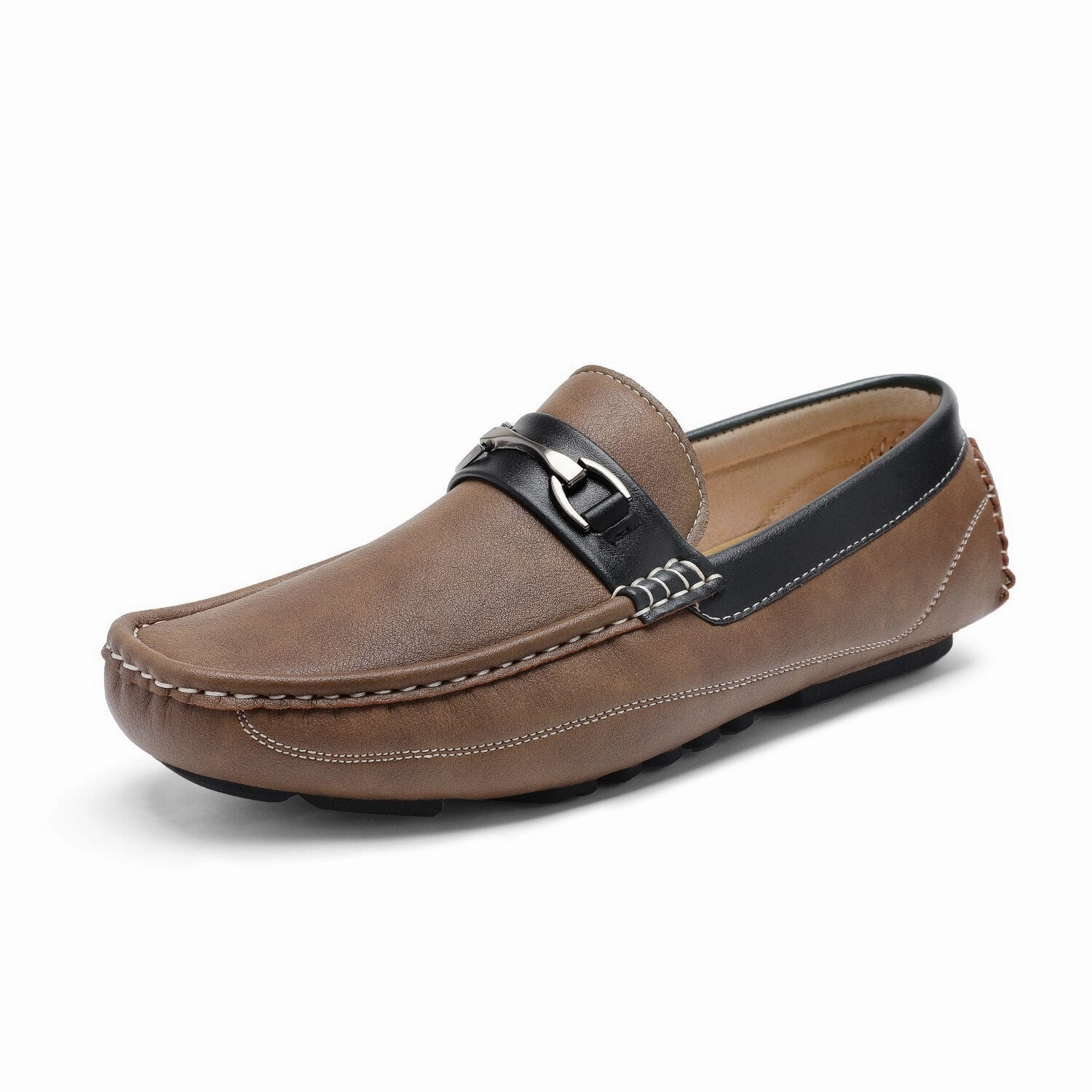 West Louis Lightweight Leather Business Mocassins Loafers For Linen Pants