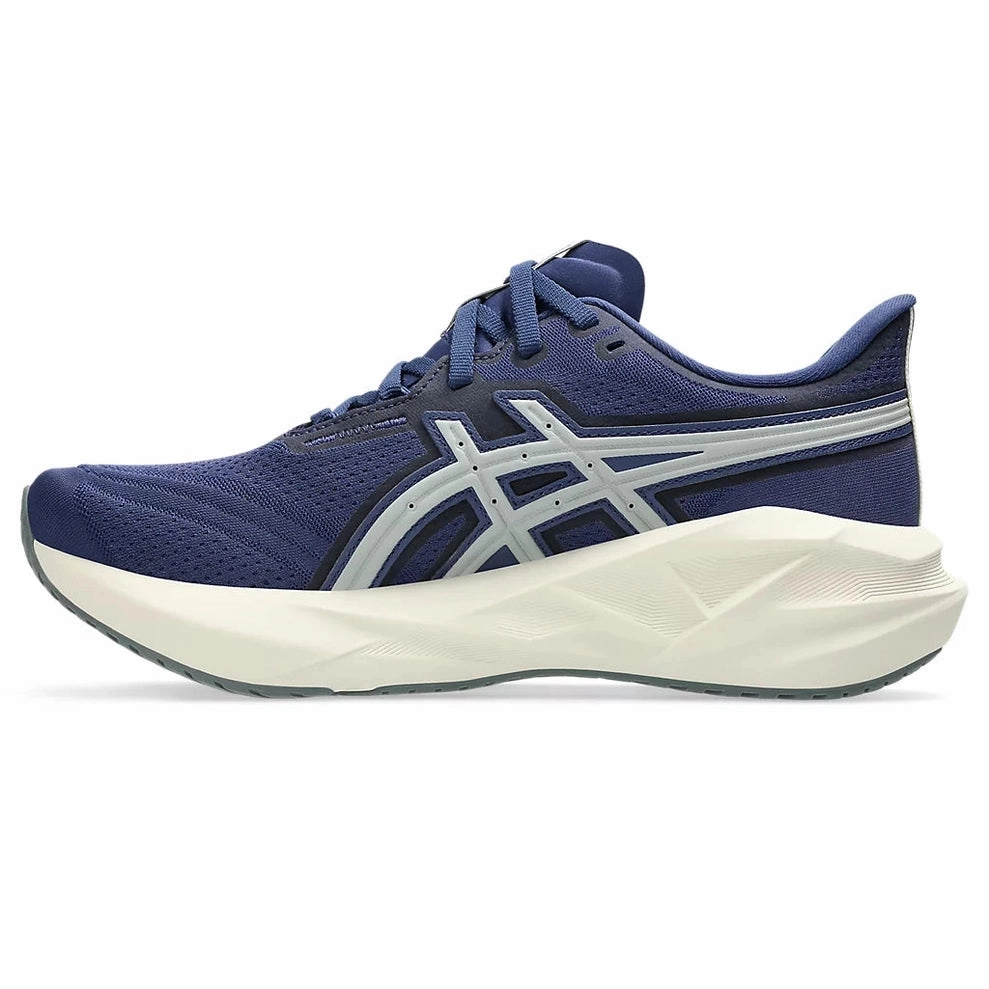 Asics Shoe Quiz Women's - ASICS Novablast 5 - Gravel/Blue Fade