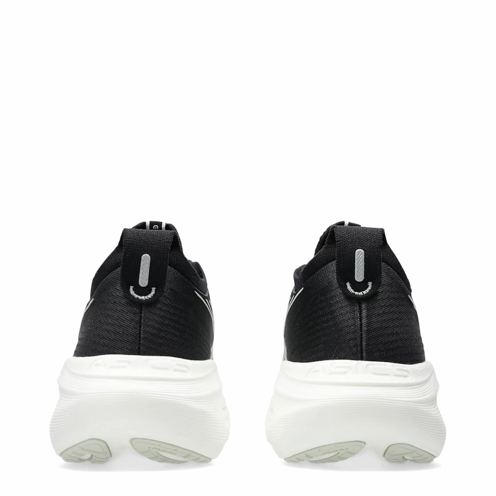 Asics Women's Gel Nimbus 27 Sneaker in Black/Lake Grey