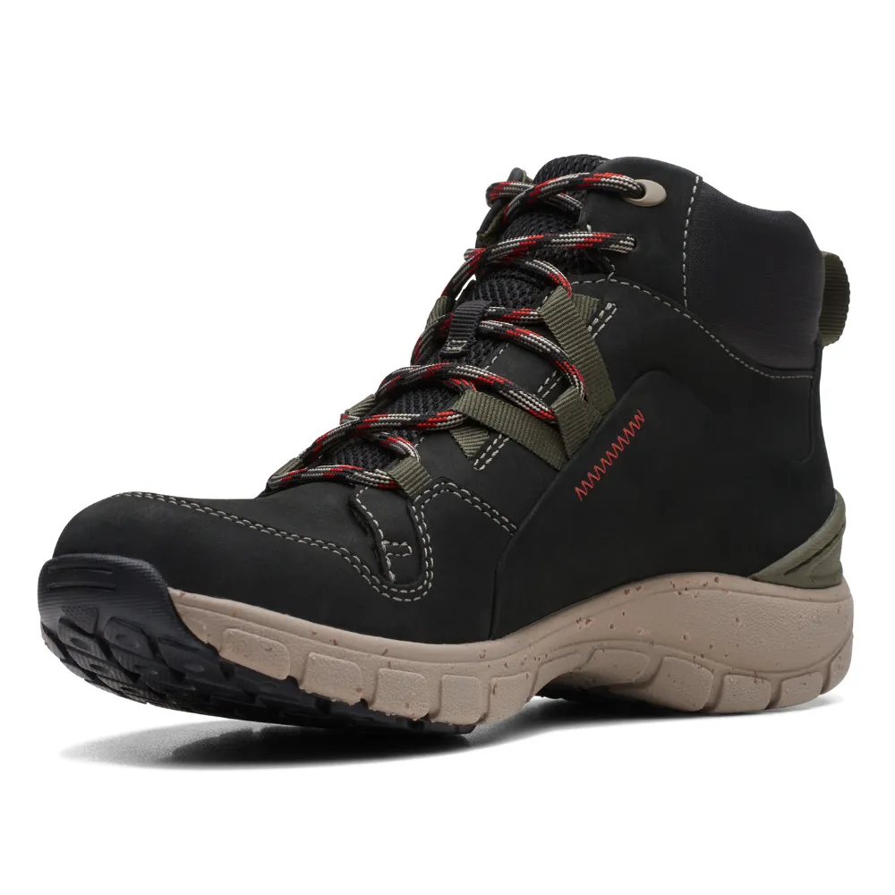 Clarks Wave Summit AP Black Combi Boot (Women's) Ariat Hiking Boots