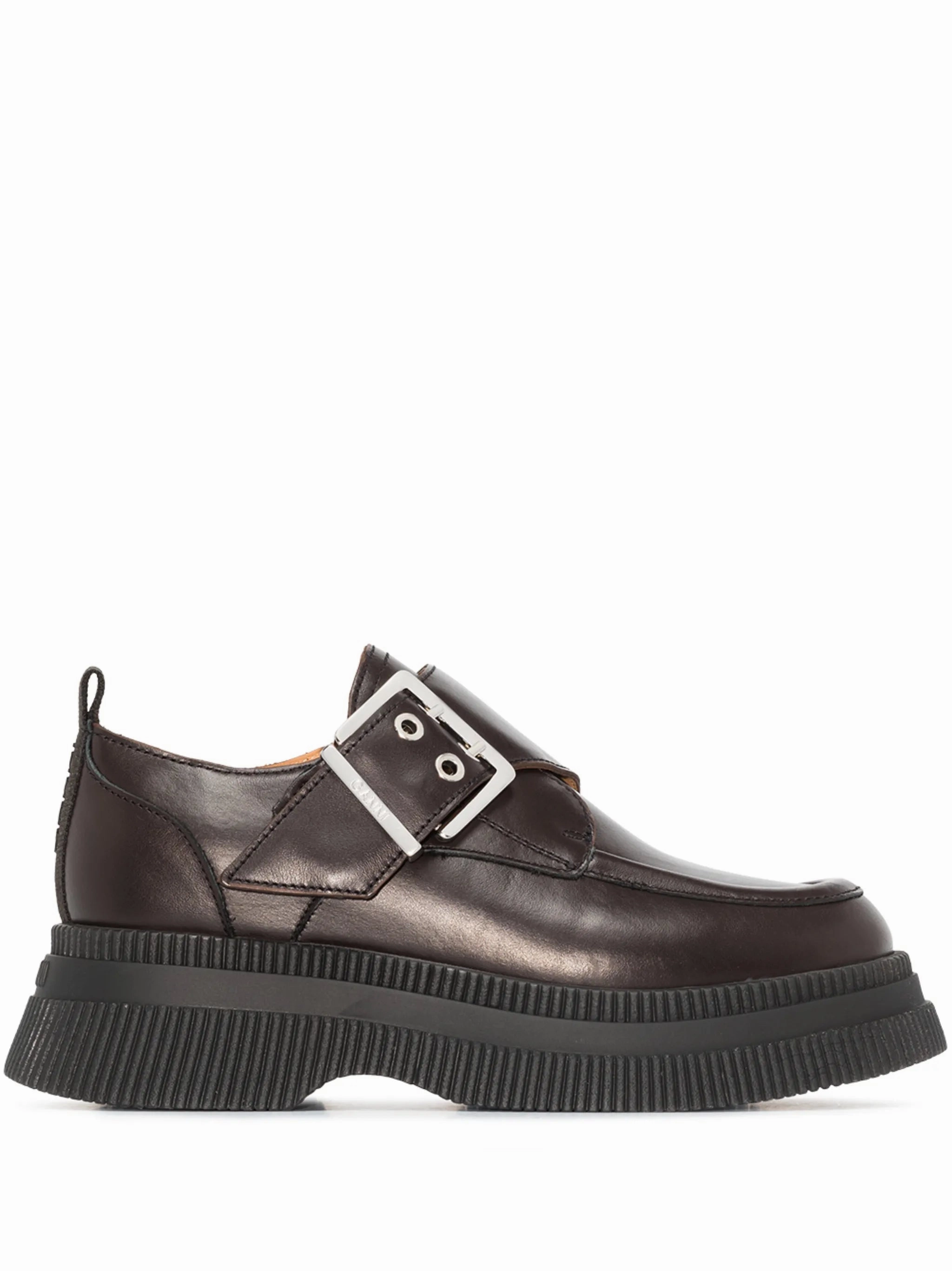 buckled flatform shoes Franco Sarto Loafers