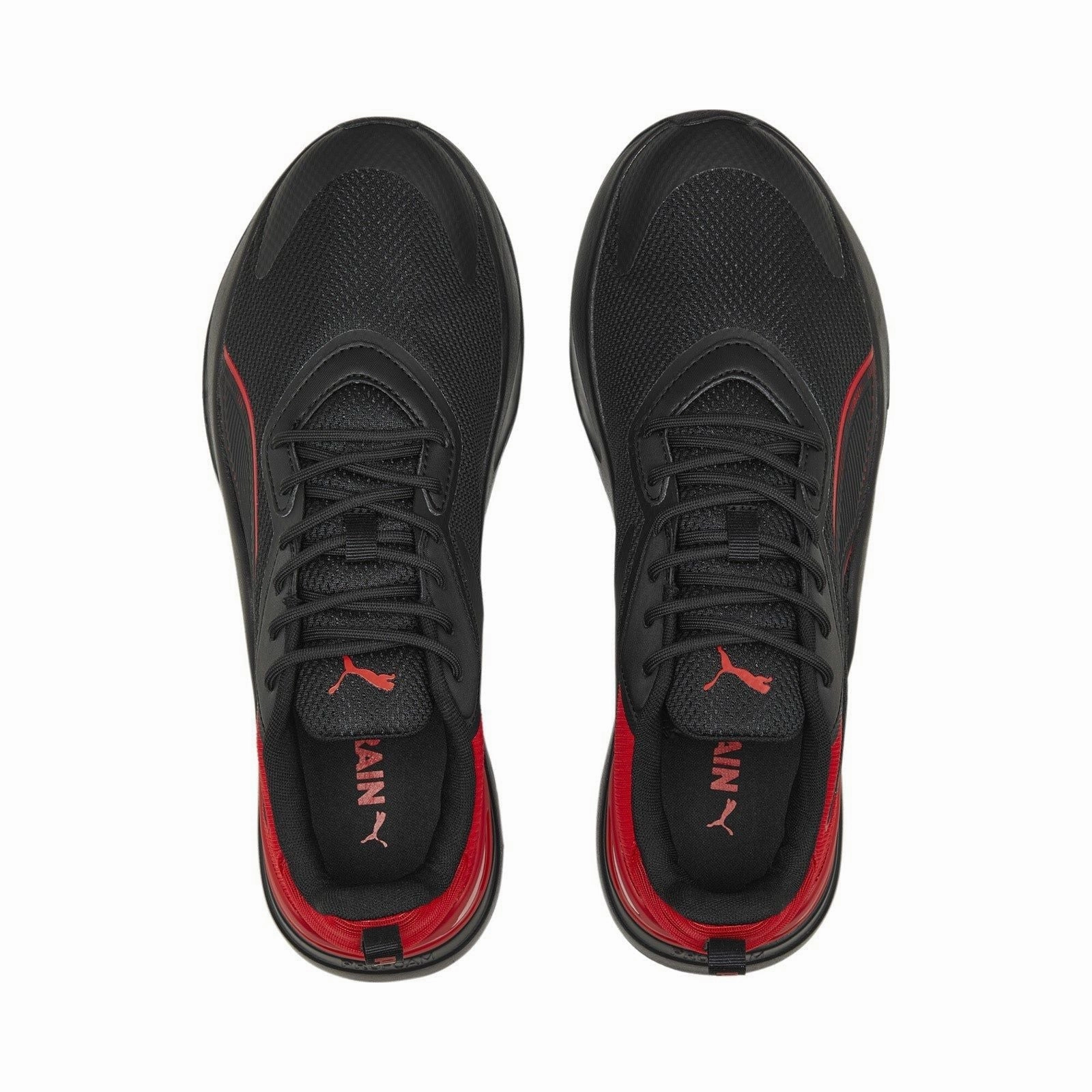 Puma Men's Infusion Training Shoes - Black / All Time Red Puma El Rey Shoes