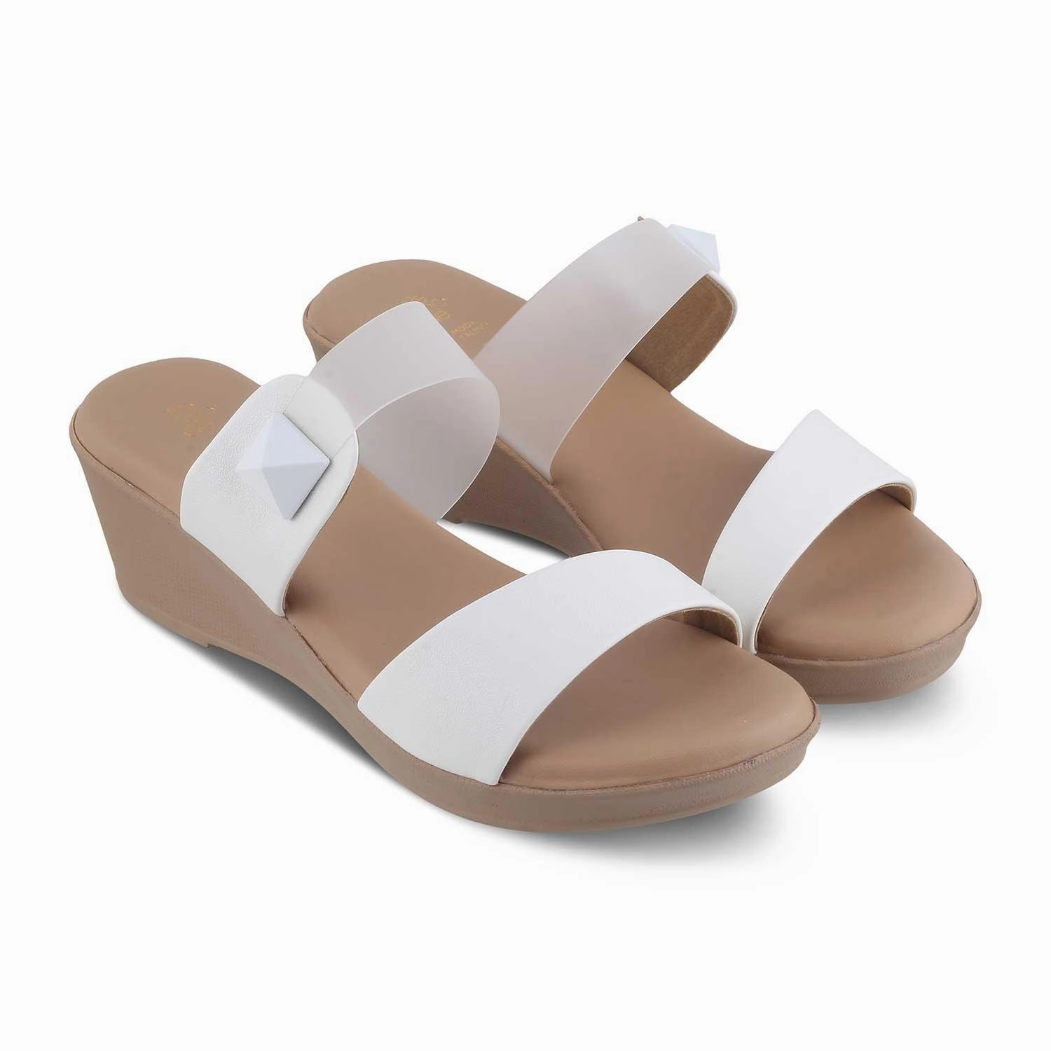 Sandals Beaches Jamaica The Vios White Women's Dress Wedge Sandals Tresmode