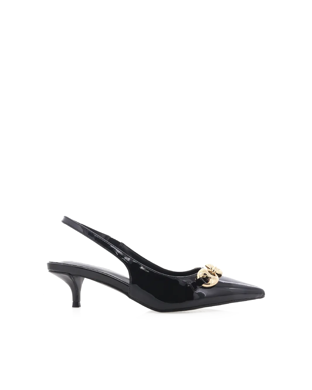 QUINBELLA - BLACK PATENT Slip Resistant High Heels