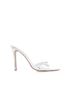 High Heels Elegant QUINBY - SILVER CHROME