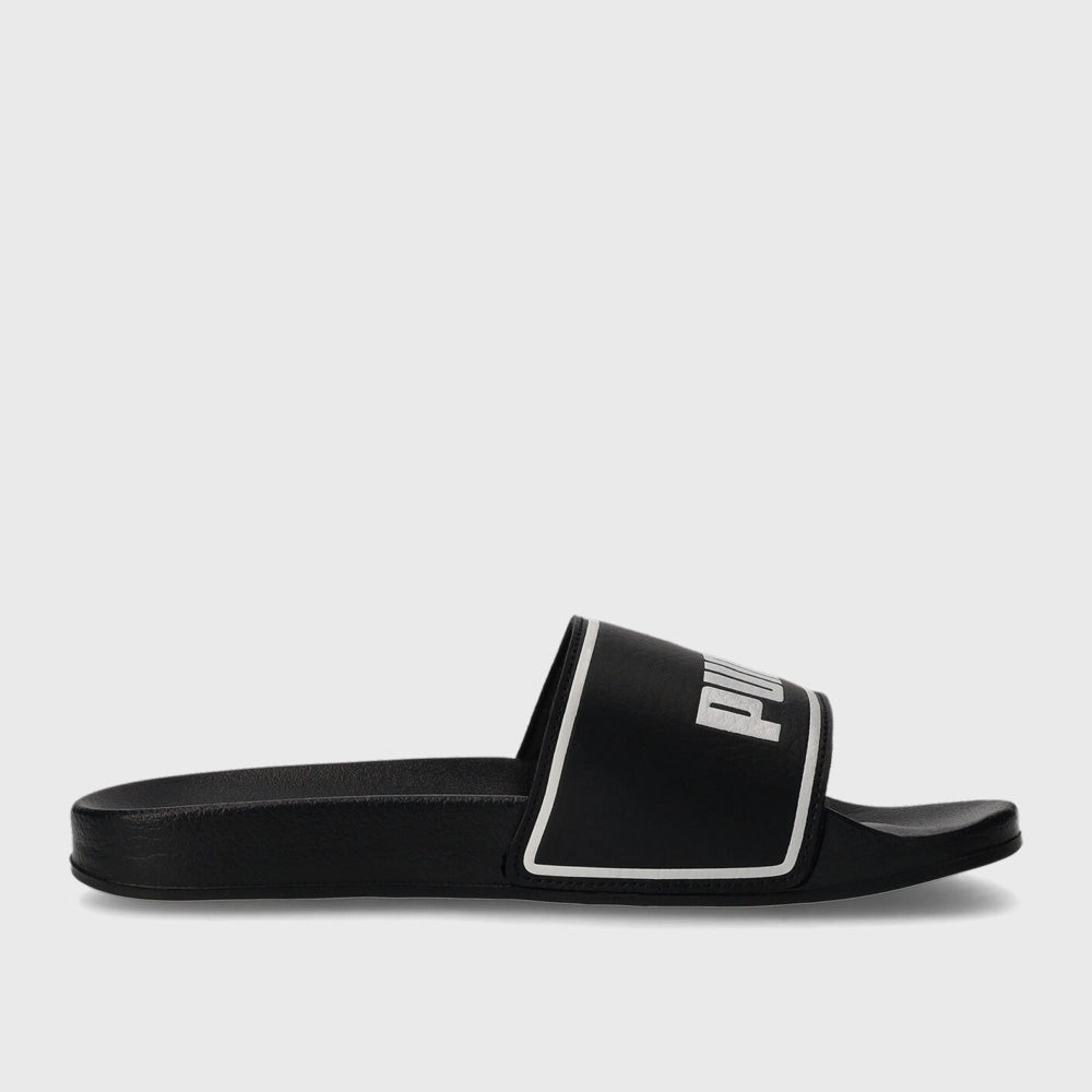 Low Heel Slides Puma Mens Poolcat Slides Black