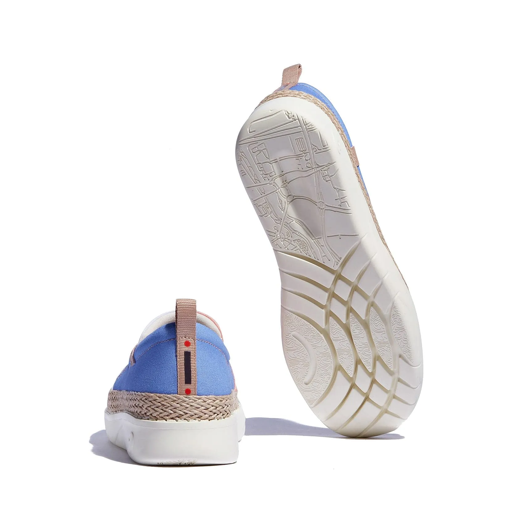 Slip On Espadrilles Backless Record the Pink Tarragona I Women