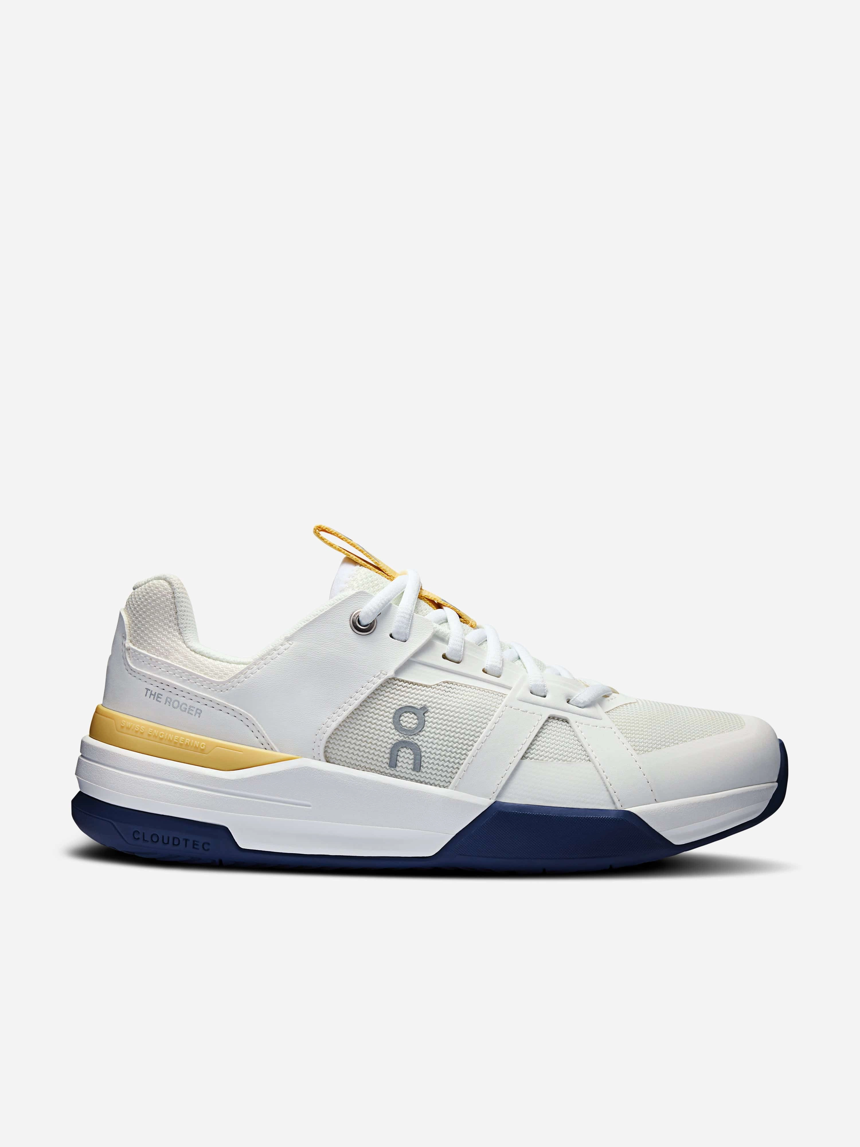 Kids The Roger Clubhouse Trainers in White Good Running Shoes For A Beginner