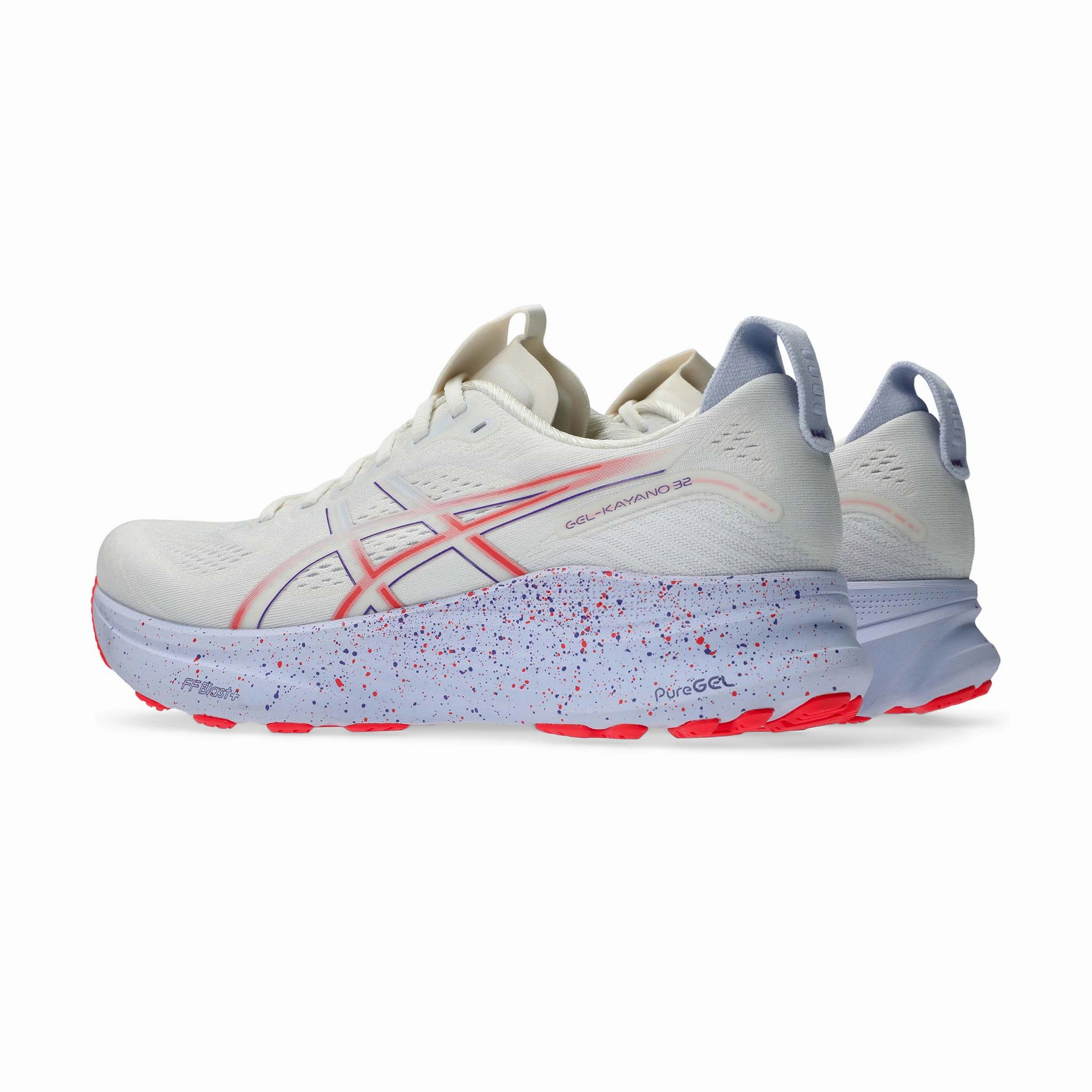 Asics Shoe Tester ASICS | Men's Gel-Kayano 32 Tokyo Running Shoes - Cream/Edo Purple