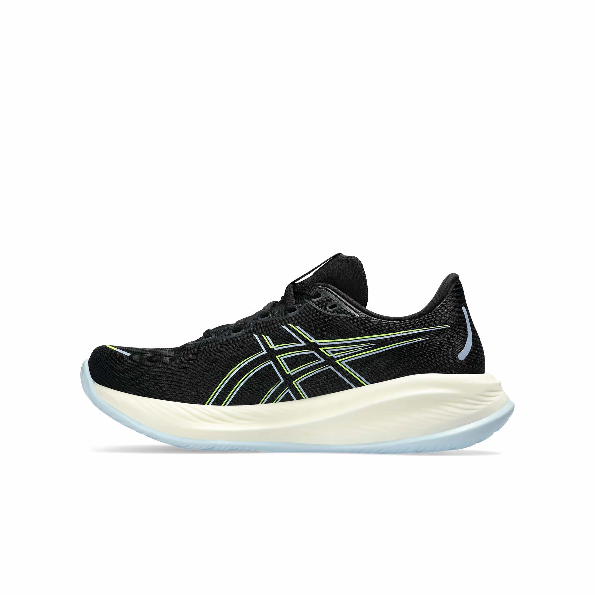 ASICS | Men's Gel-Cumulus 26 Running Shoes - Black/Safety Yellow Asics Wrestling Shoes Jordan Burroughs