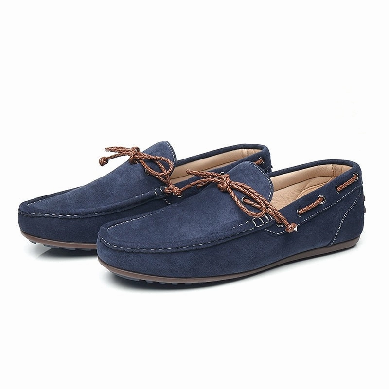 Loafers Massimo West Louis Lightweight Cow Suede Stylish Mocassins