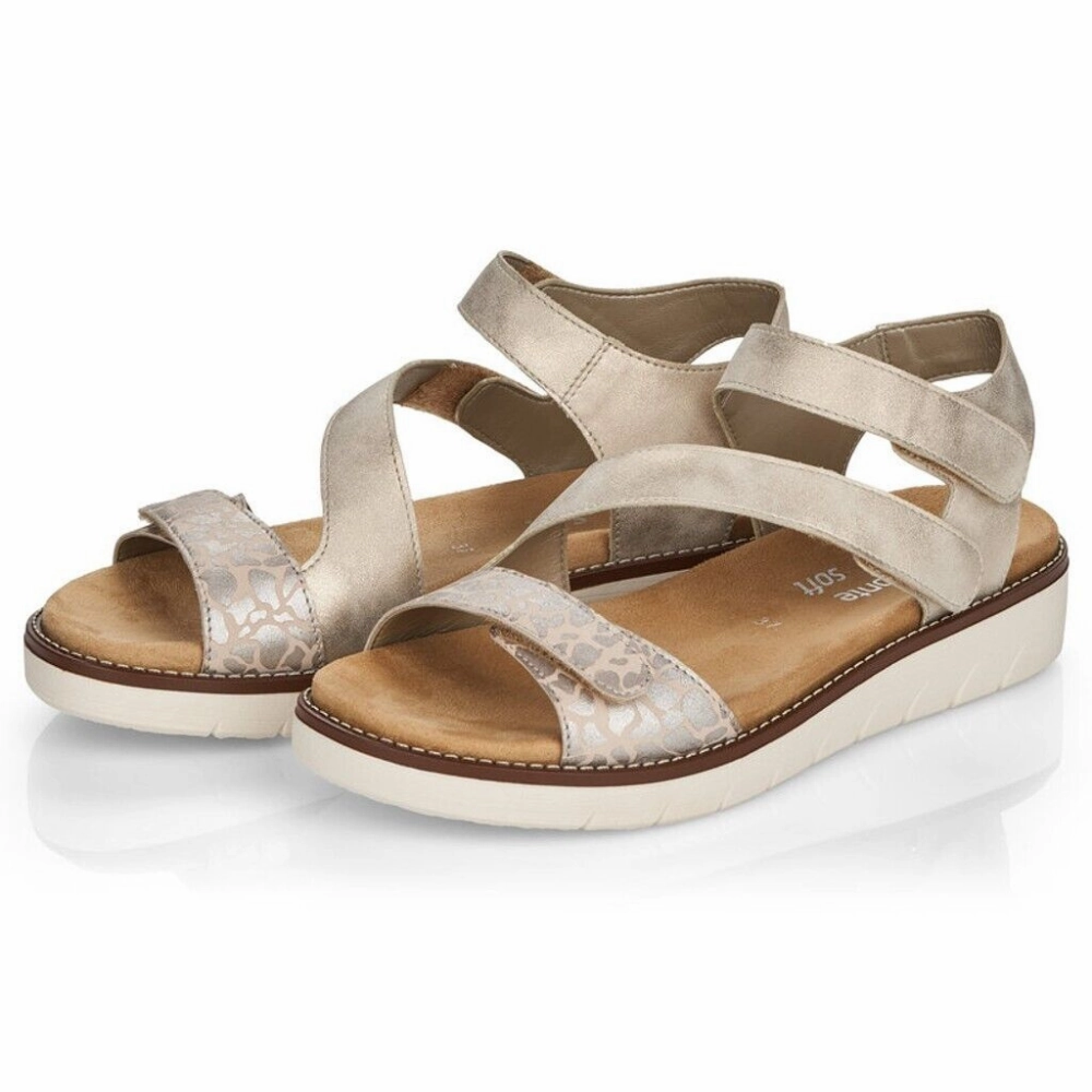 Remonte Jocelyn 50 Cliff/Pearl/Muschel Leather Sandal (Women's) Merrell Sandals