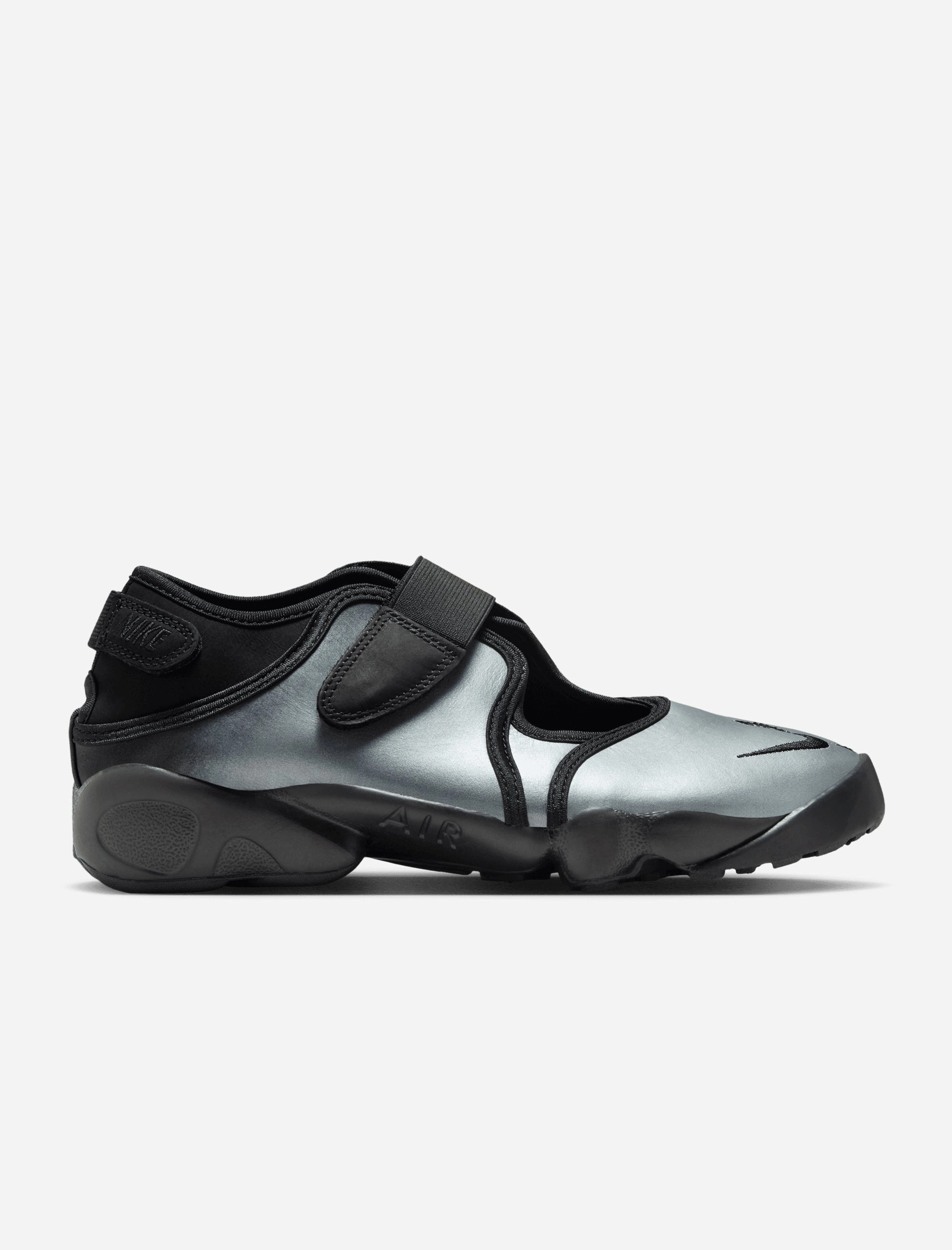 Lebron Shoes Nike Air Rift LTR (Metallic Silver/Black)