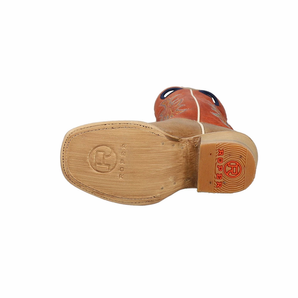 Ride 'em Square Toe Cowboy Boots (Little Kid-Big Kid) Pictures Of Cowboy Boots