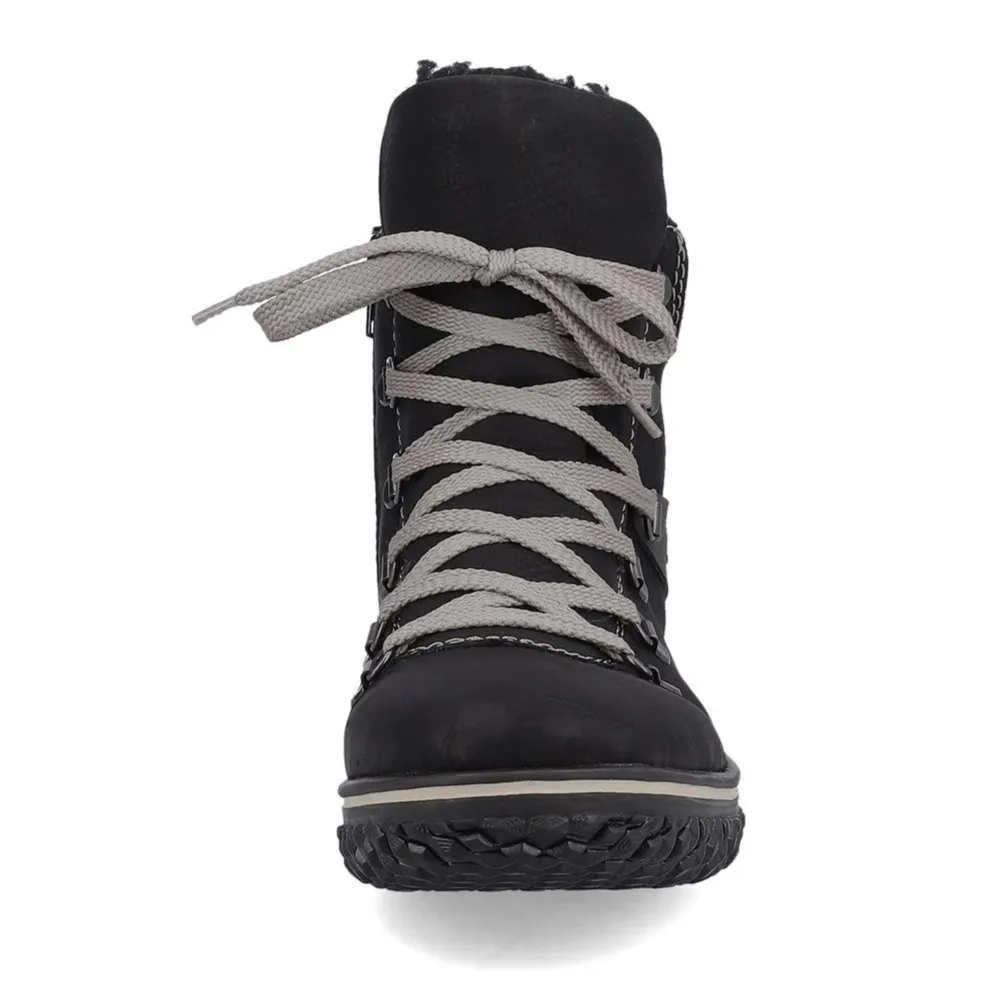 Keen Pyrenees Waterproof Hiking Boots Rieker Z4238 Cordula Black Leather Hiking Boot (Women's)