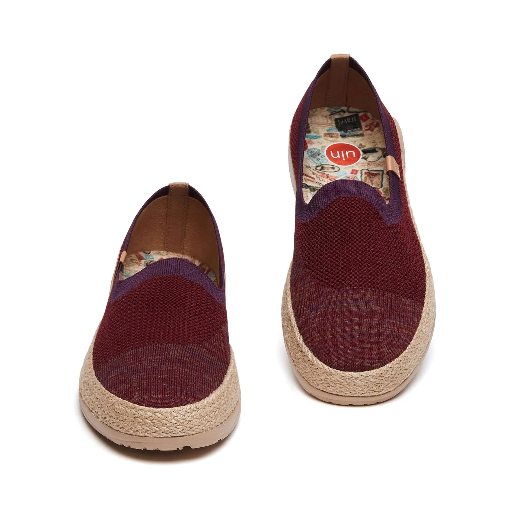 Jeffrey Campbell Lace Up Espadrilles Ripe Cherry Marbella II Women