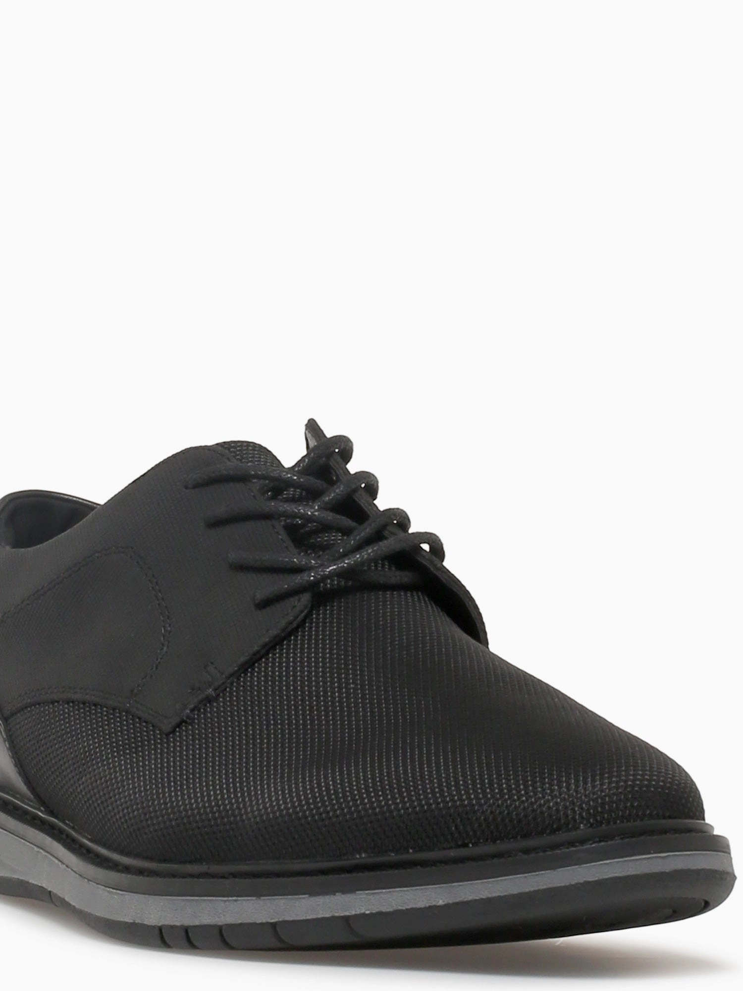 Oxfords On Women Rob Black Bal Nylon