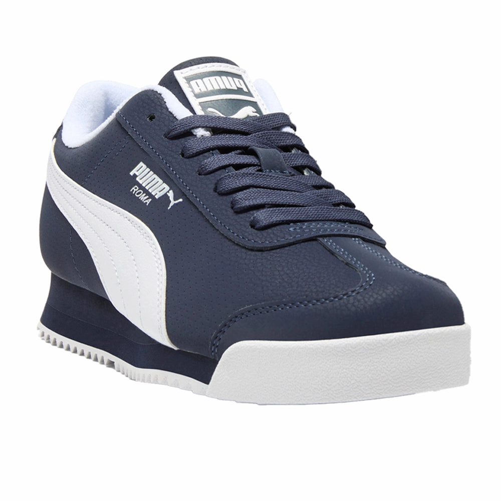 Roma 24 Reversed Lace Up Sneakers (Little Kid-Big Kid) Clean Sneakers