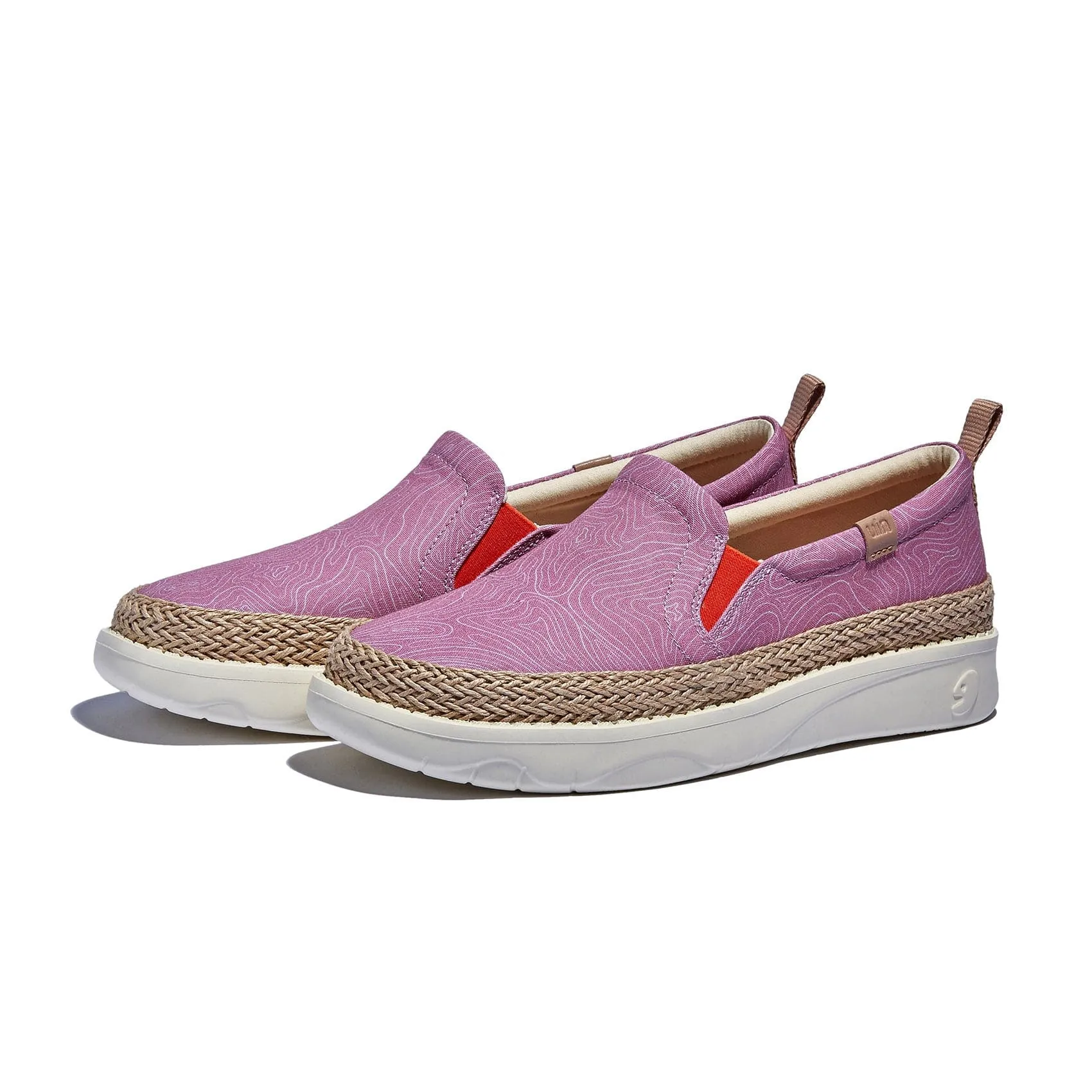 Espadrille Slip On Sandals Rose Pink Tarragona I Women