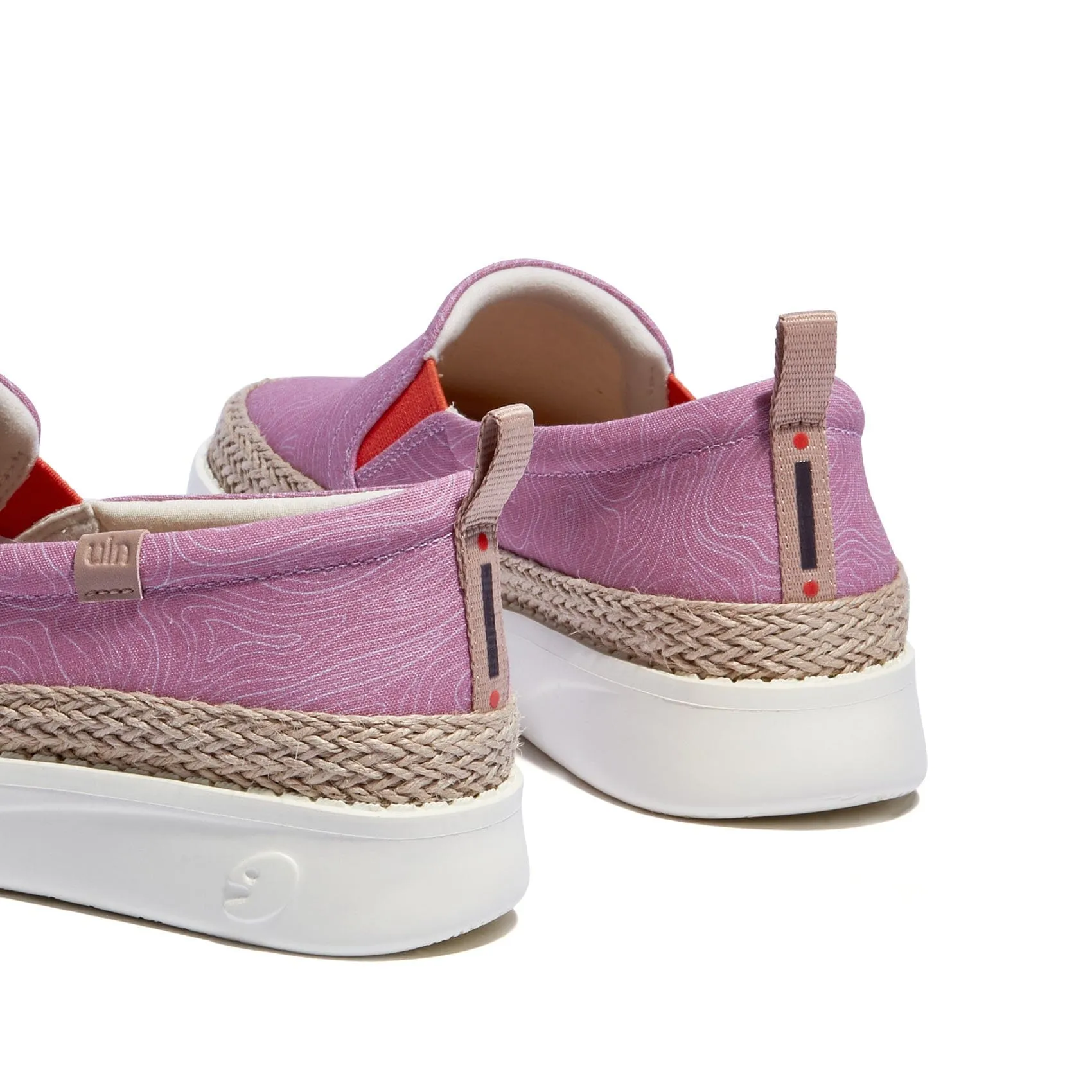Wedge Platform Espadrilles Rose Pink Tarragona I Women