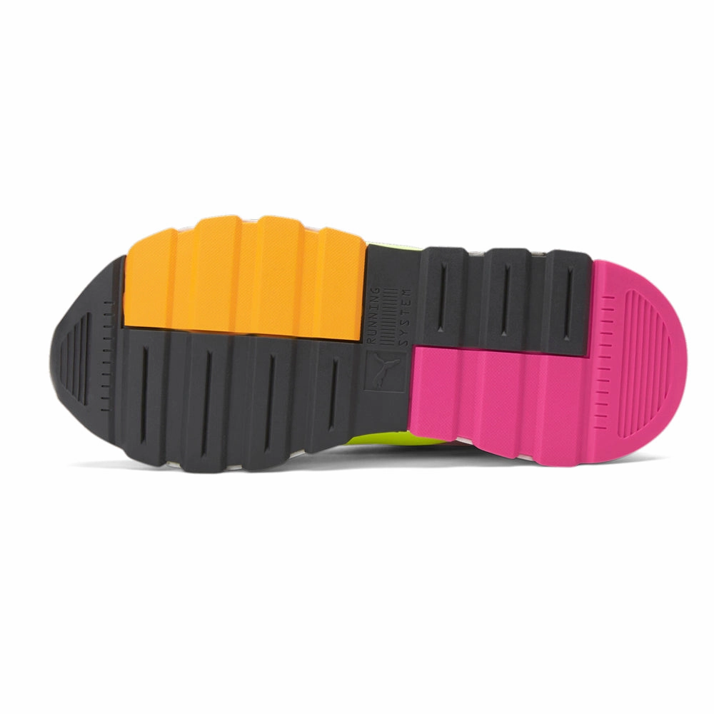 RS 2.0 Glowing Up Lace Up Sneakers (Big Kid) Dress Sneakers Shoes