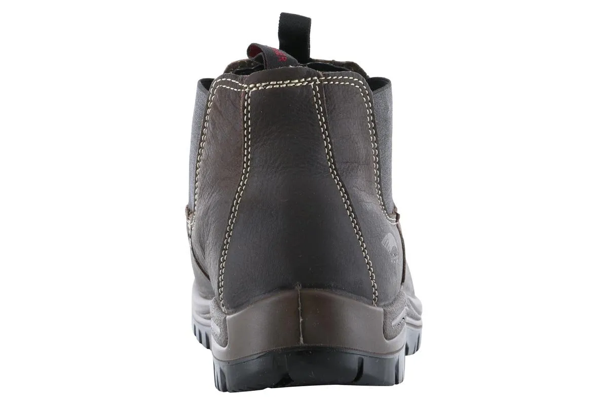 Best Work Boots For Gout Avenger Foreman Composite Toe Slip On Boot Brown