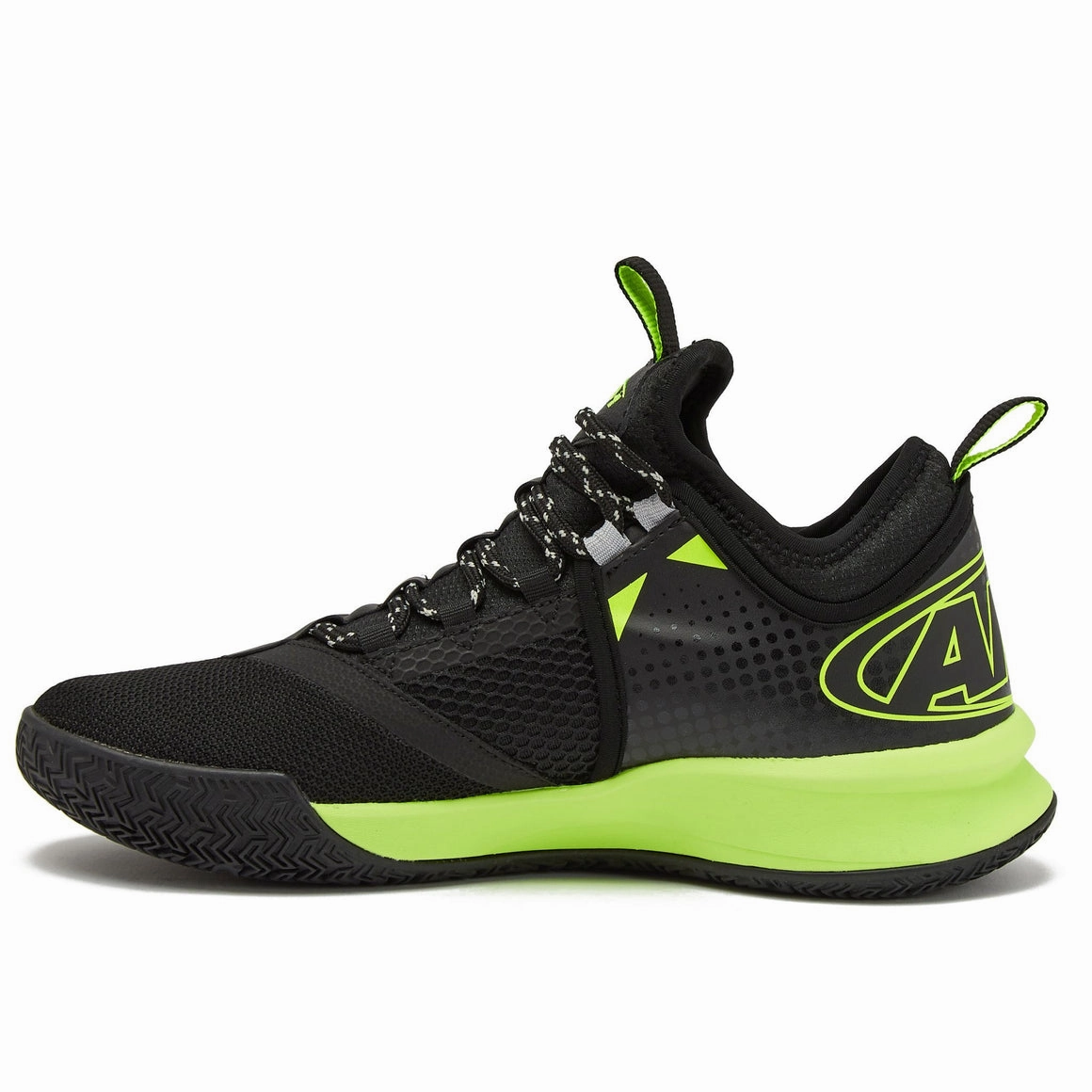And-1 Men's Charge Black/Yellow Basketball Shoes Shoes Location