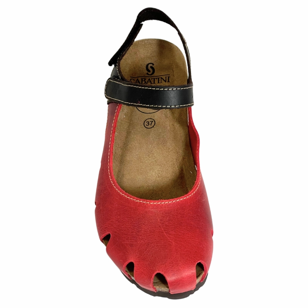 Oasis Sandals Sabatini Elizabeth Rosso/T.Moro Crazy Sandal (Women's)