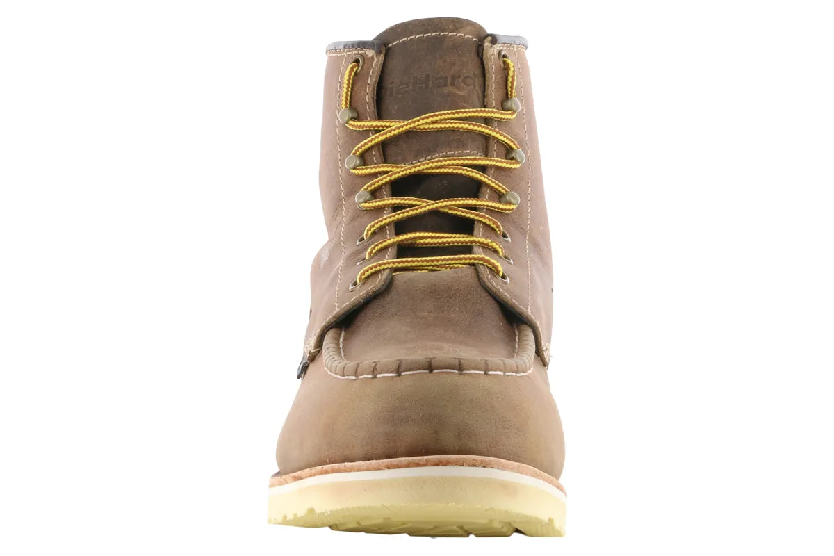 Wide Toe Box Work Boots DieHard Monte Waterproof Moc Toe Boot