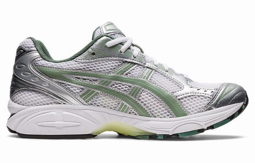 Asics Gel-rocket 11 Shoes Asics Gel-Kayano 14 White Pure Silver Slate Grey Sage