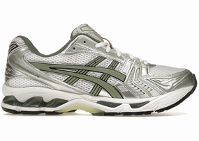 Asics Shoes For Daily Use Asics Gel-Kayano 14 White Pure Silver Slate Grey Sage