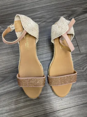 High Heels And Bondage Sandals Heels Wedge By Clothes Mentor  Size: 8.5