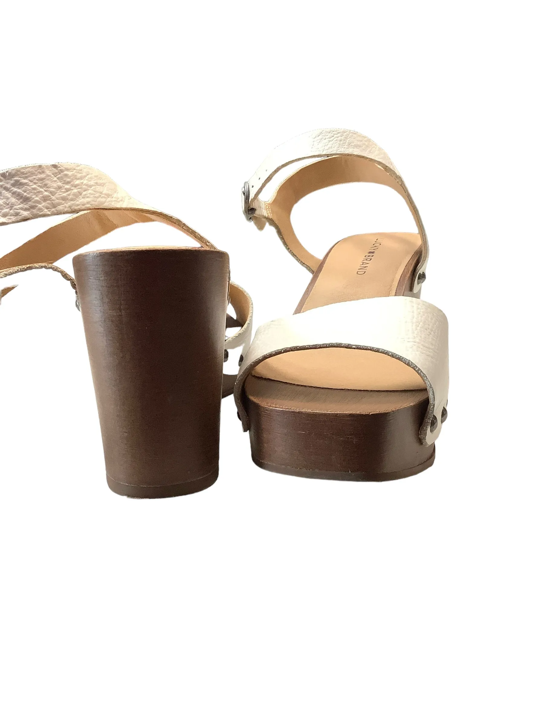 Sandals Heels Wedge By Lucky Brand  Size: 8.5 Protectors For Shoes