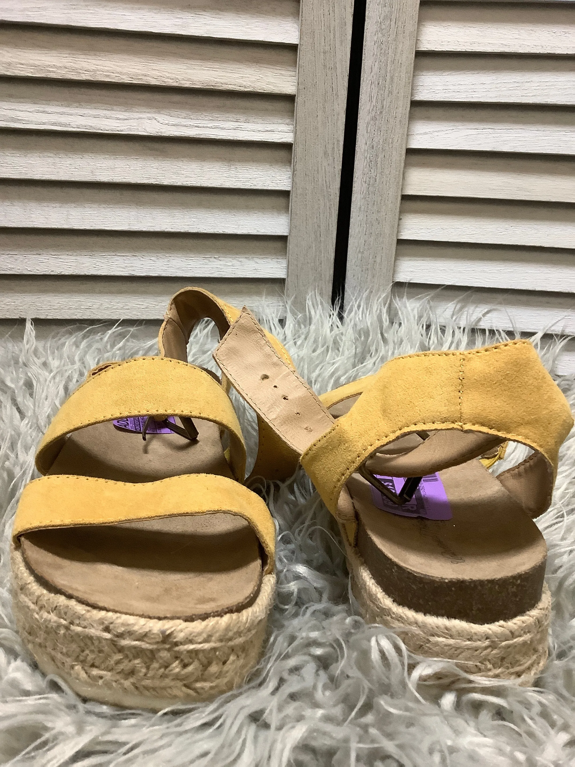 Target Heels Sandals Heels Wedge By Universal Thread  Size: 6.5