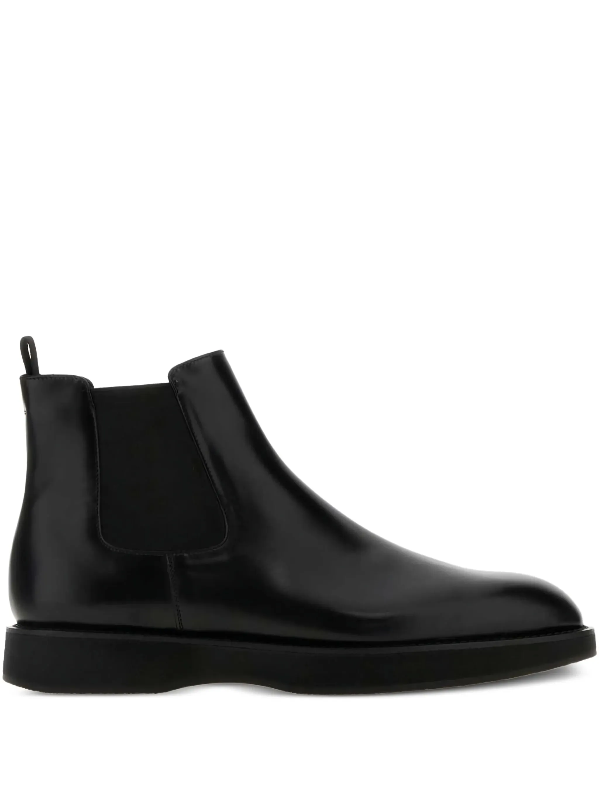 leather ankle boots Wide Chelsea Boot