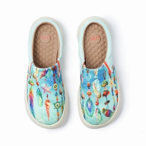 Buckle Strap Sandals Shell Pendants Denia III Women