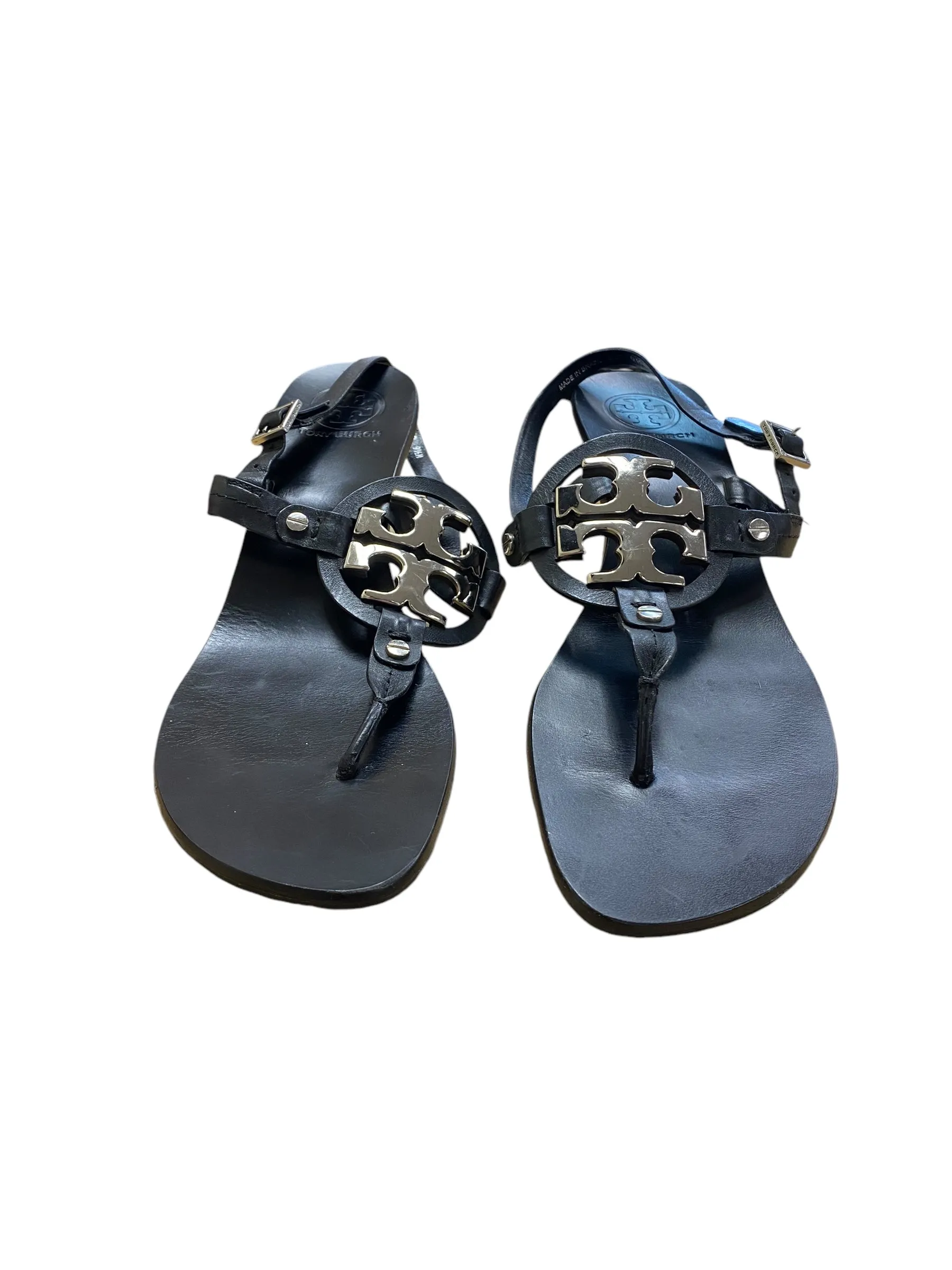 High Heel Permit Shoes Heels Kitten By Tory Burch In Black, Size: 9.5