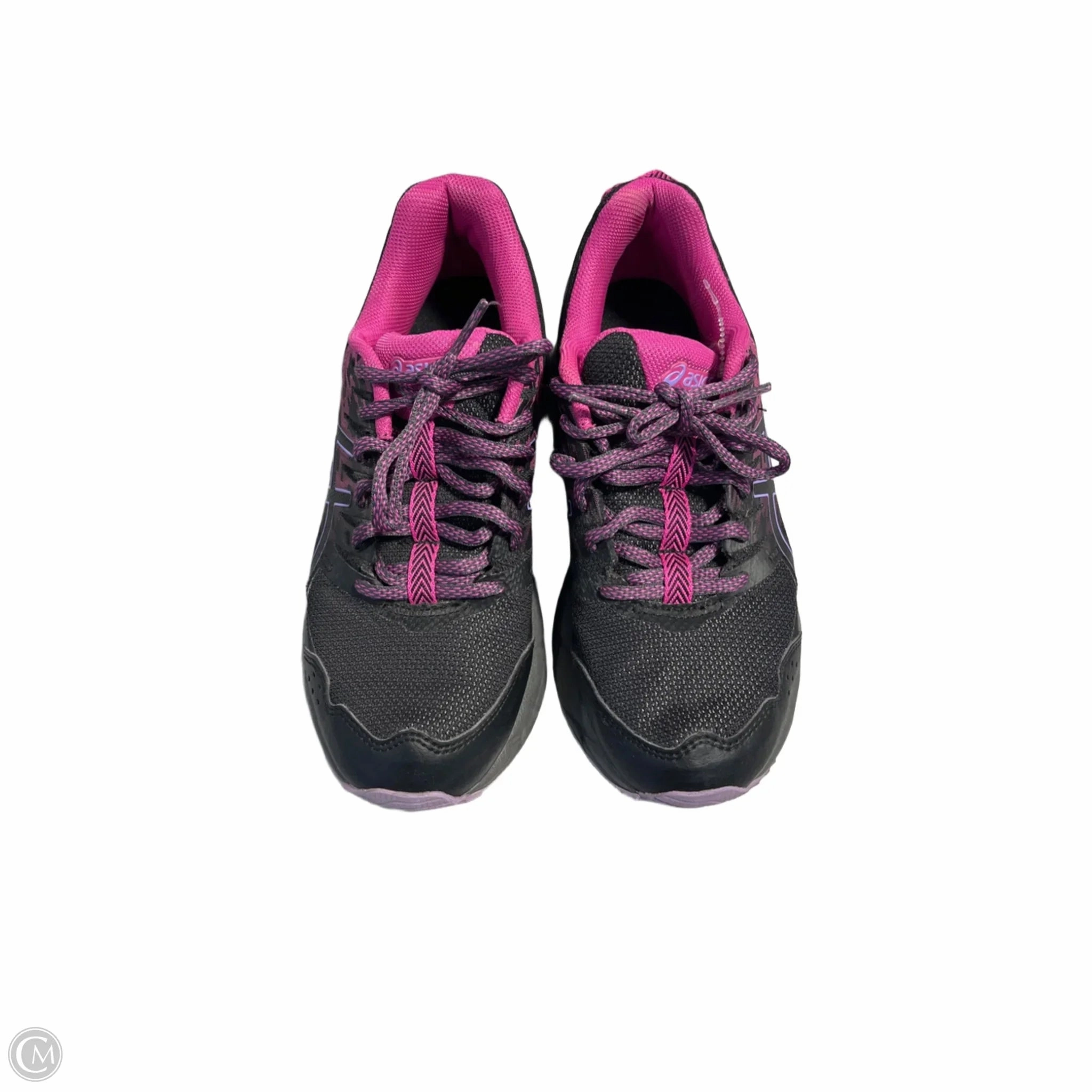 Asic Skate Shoes Shoes Athletic By Asics In Black & Pink, Size: 6