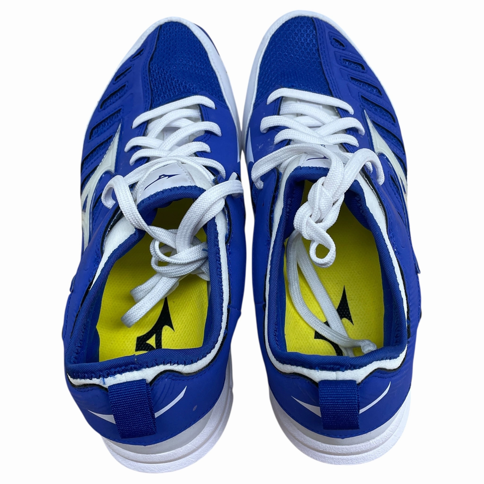 Vintage Asics Basketball Shoes Shoes Athletic By Asics In Blue & White, Size:11