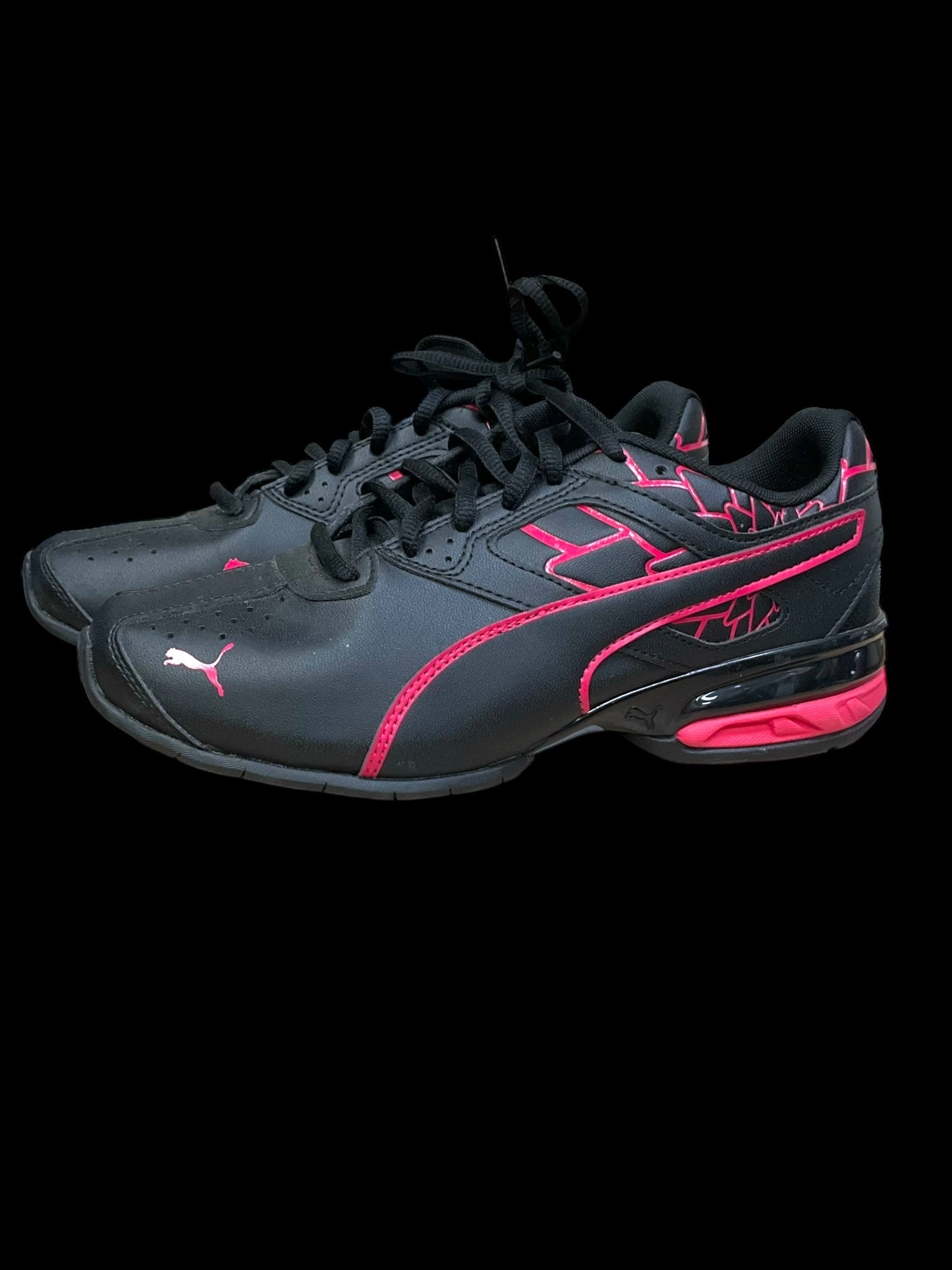 Shoes Athletic By Puma In Black & Pink, Size: 5.5 Puma Flex Running Shoes