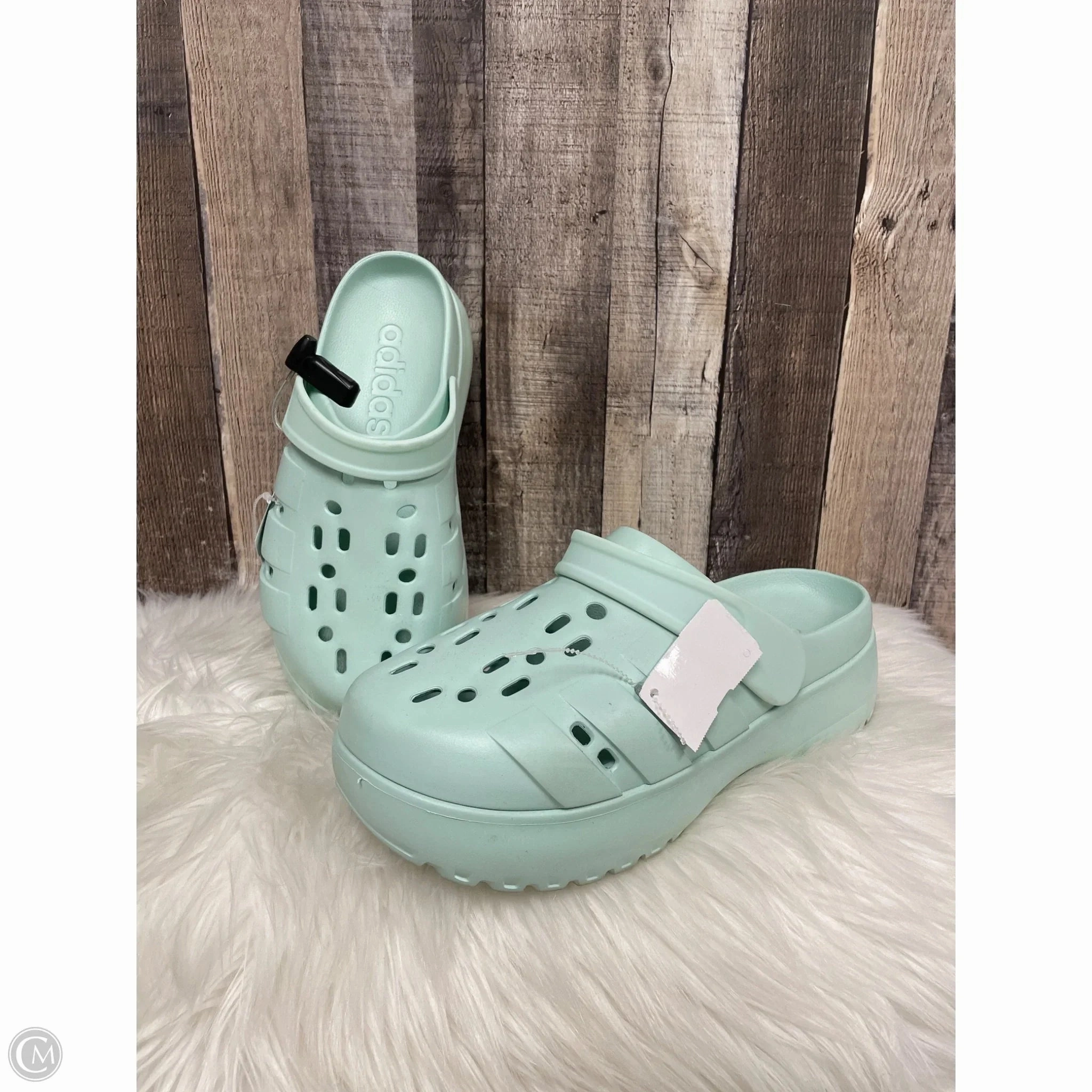 Nude-milfs-walking-in-high-heels Shoes Heels Platform By Adidas In Green, Size: 11